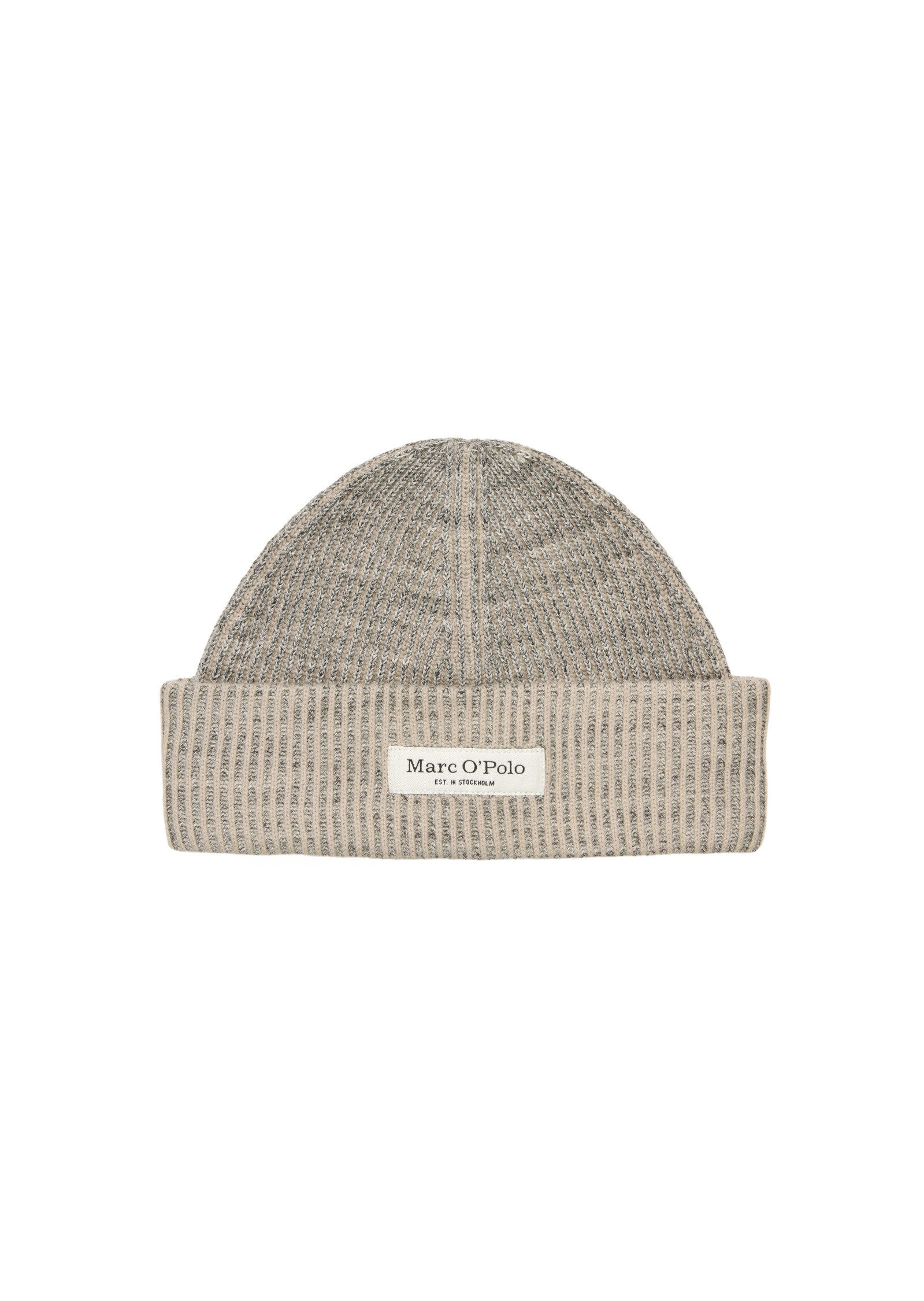 Marc O'Polo Baseball Cap aus Bio-Baumwoll-Schafwoll-Mix