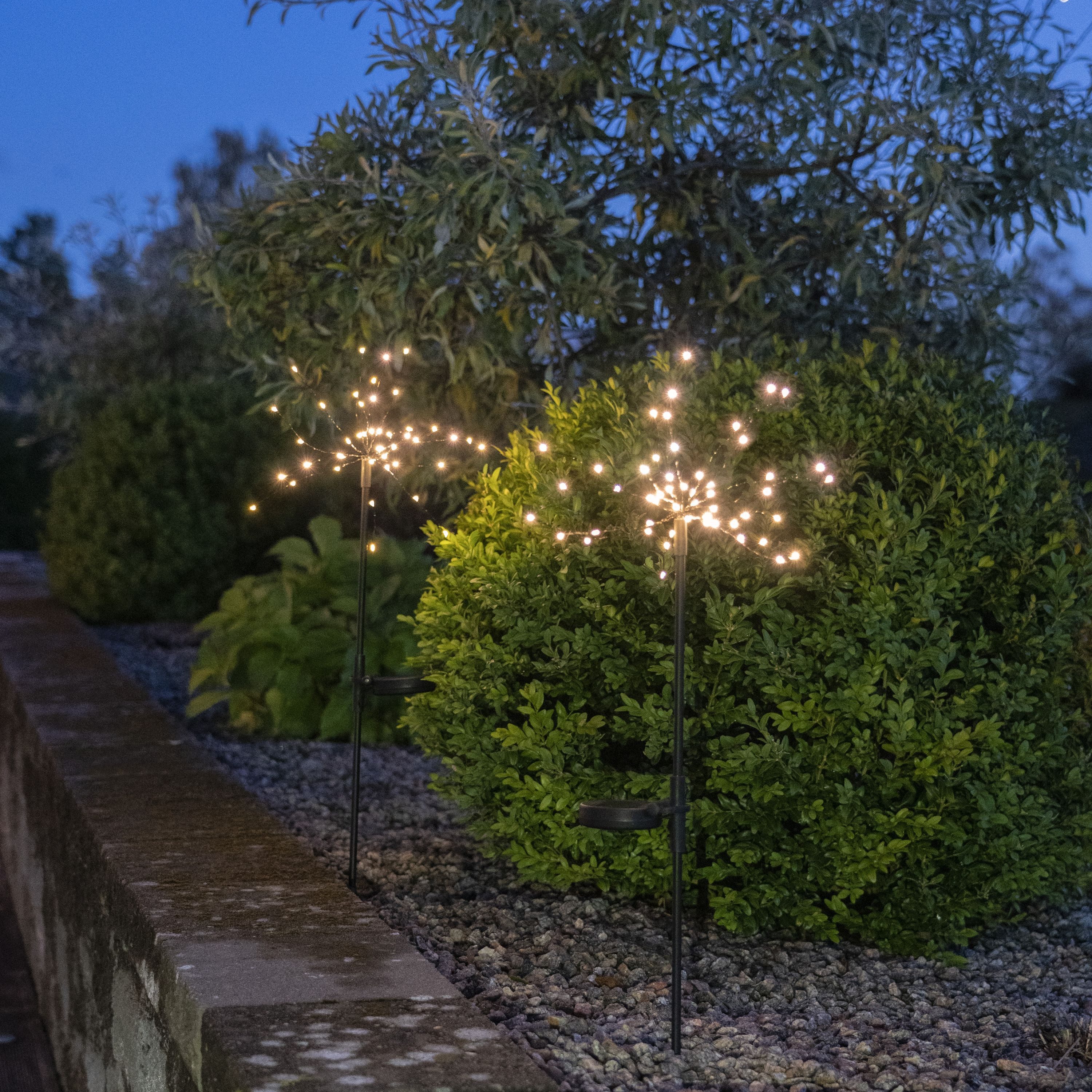STAR TRADING LED Solarleuchte LED-Solar-Dekoration"Firework", 2er günstig online kaufen