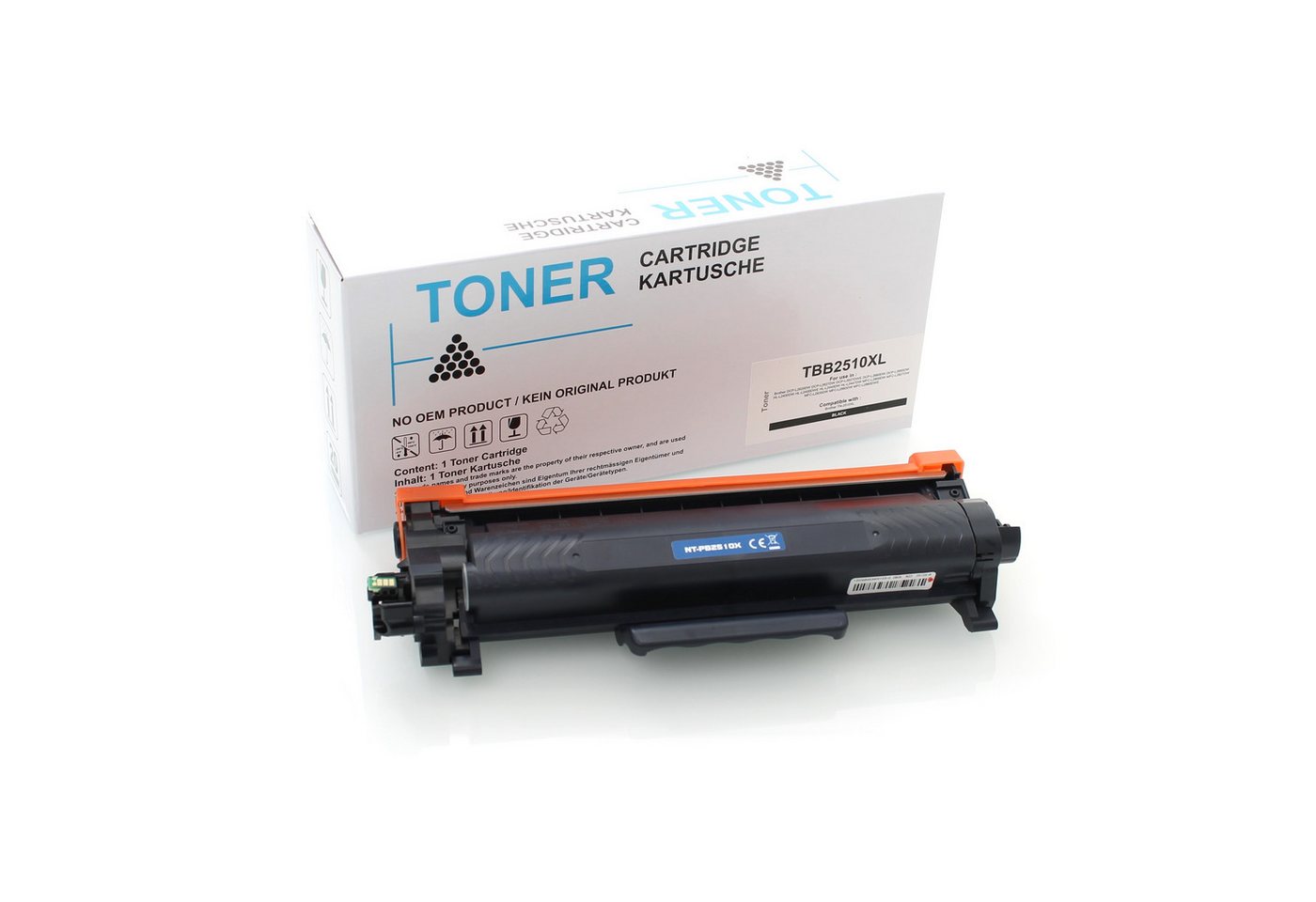 ABC Tonerkartusche, (Kompatibler Toner 3000 Seiten für Brother TN2510XL DCP-L2620DW, Brother DCP-L2620DW DCP-L2627DW DCP-L2627DWE DCP-L2660DW DCP-L2665DW H), L-L2400DW HL-L2400DWE HL-L2445DW HL-L2447DW MFC-L2800DW MFC-L2827DW MF