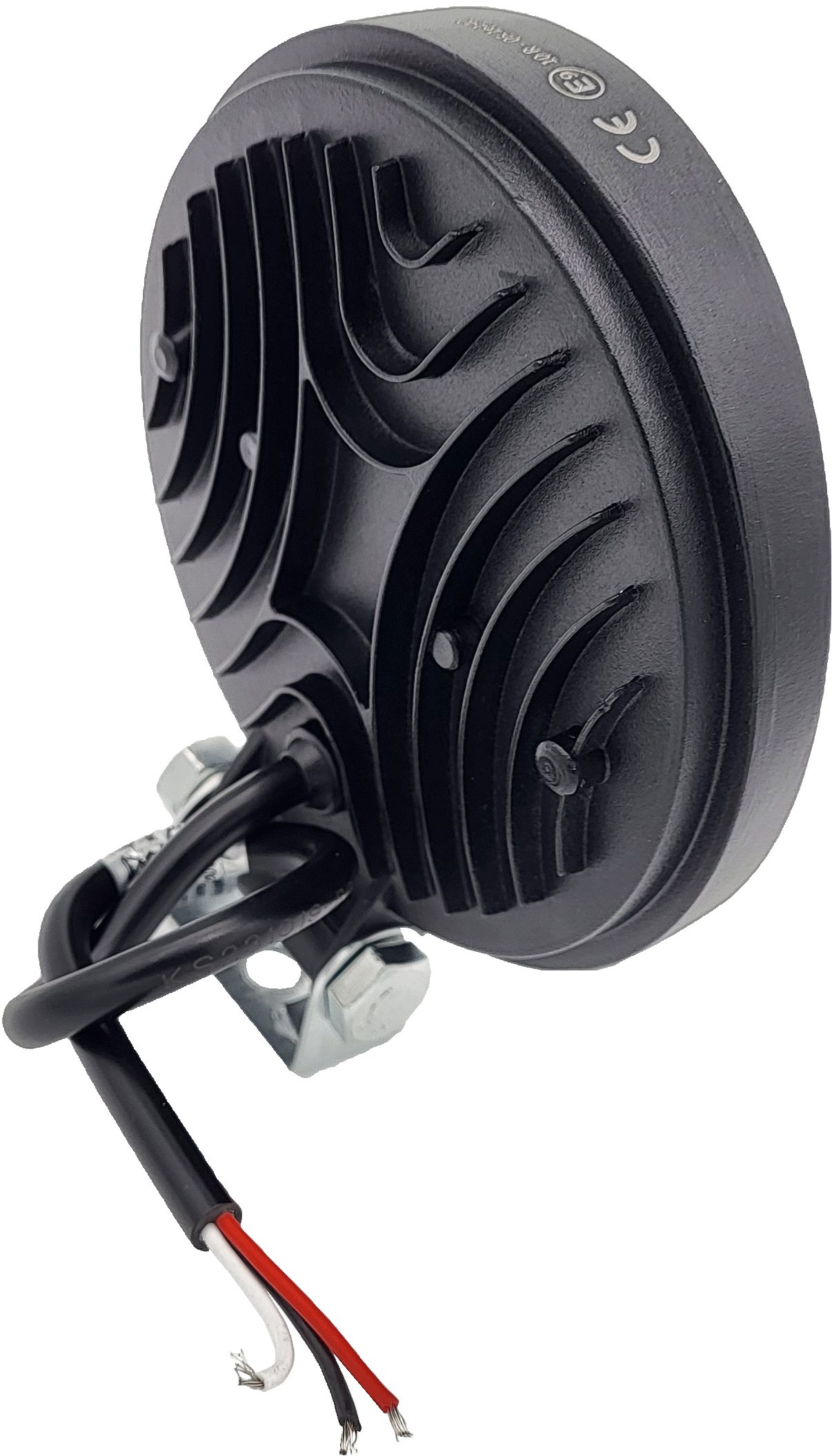 Berger & Schröter LED Arbeitsleuchte rund, Tagfahr-Positionslicht, 9 x Hochleistungs-LED Osram / 9 x Hochleistungs-LED à 3 W, 6000 K, Ca. 2700 Lumen, 10–30 V DC