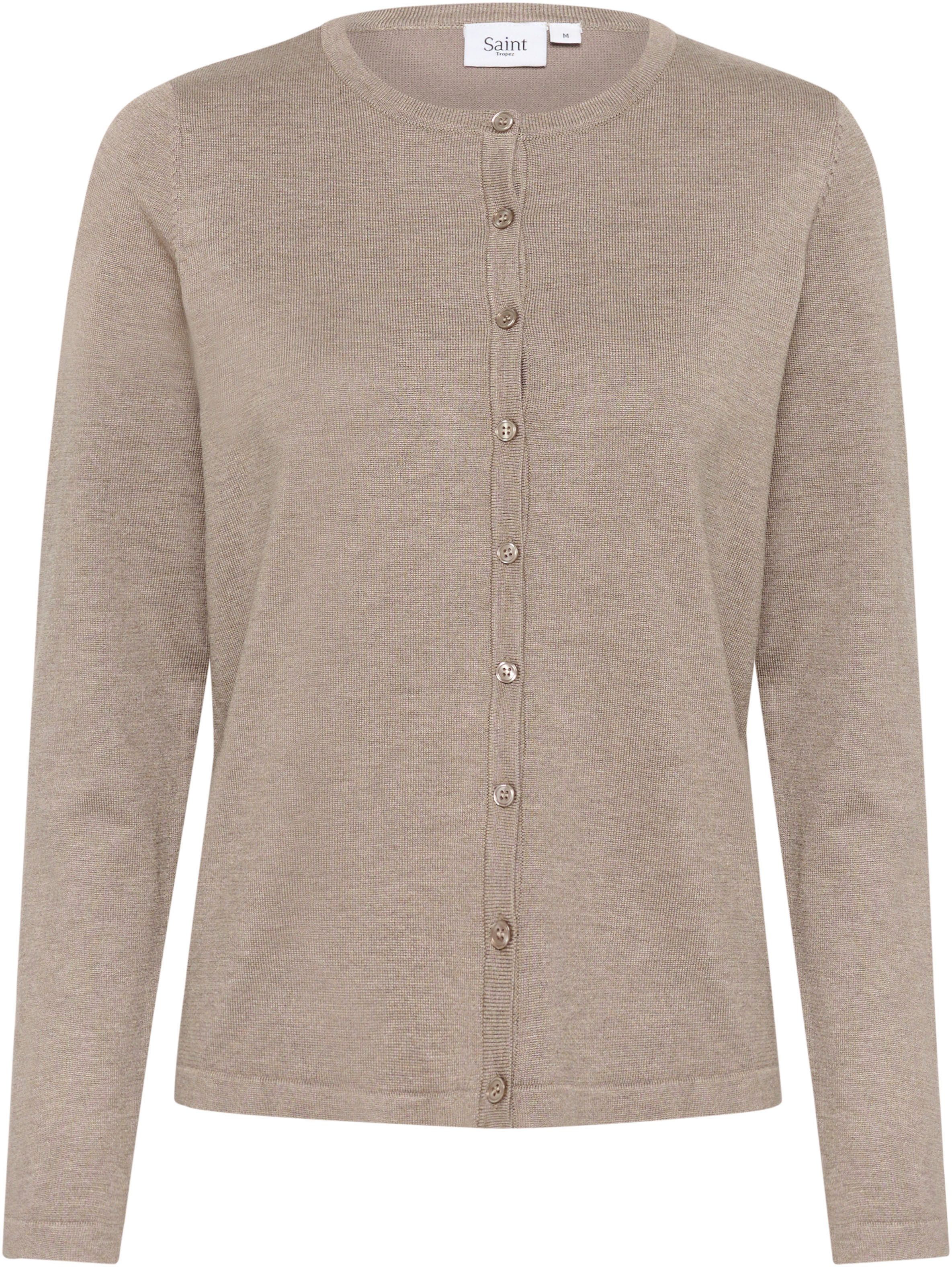 Saint Tropez Strickjacke A8661, MilaSZ R-Neck günstig online kaufen