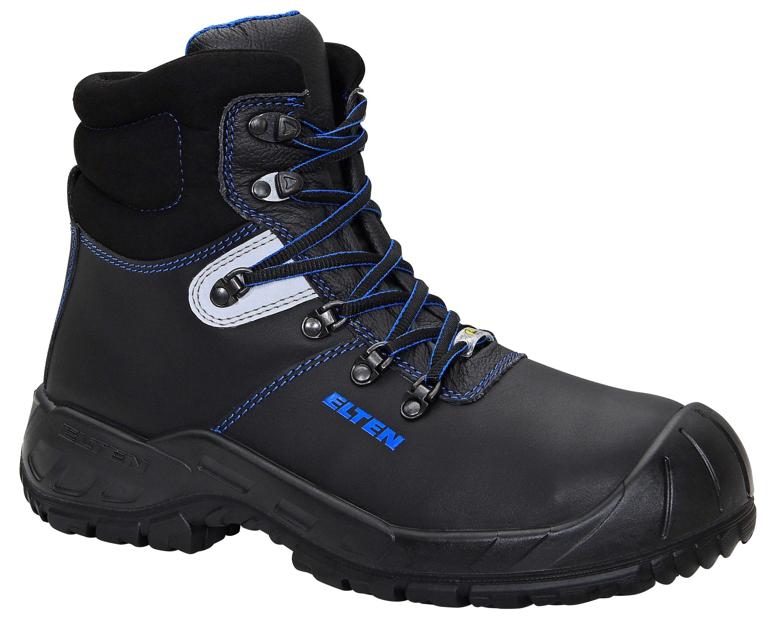 ELTEN ALESSIO Steel Rubber XXW Mid ESD S3 Sicherheitsstiefel (Schuhkarton, Paar)