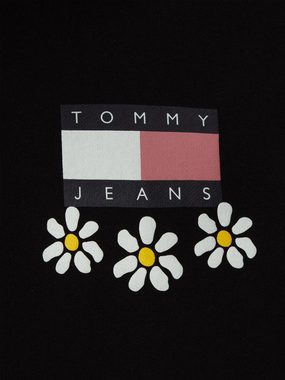 Tommy Jeans Sweatshirt TJW BXY DAISY FLAG HOODIE mit Frontprint