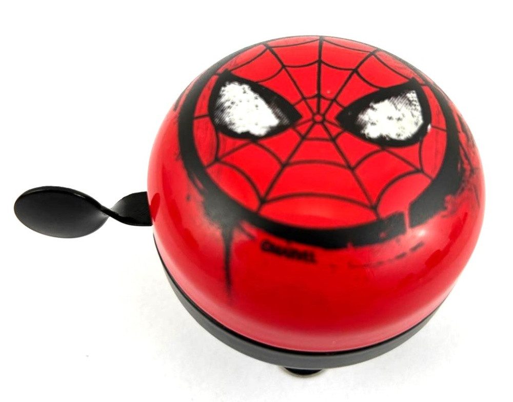 Seven Polska Fahrradklingel Marvel 2-Klang "Retro Spiderman", Ø 60mm, Retro Bell