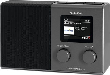 TechniSat TECHNIRADIO 4 IR kompaktes Internet-Radio (Digitalradio (DAB), Internetradio, UKW mit RDS, 3 W)