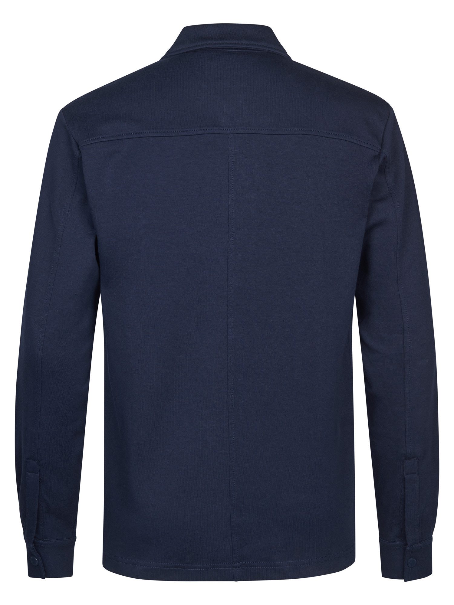Petrol Industries Langarmhemd Men Sweater Collar wärmendes Material mit Druckknöpfen