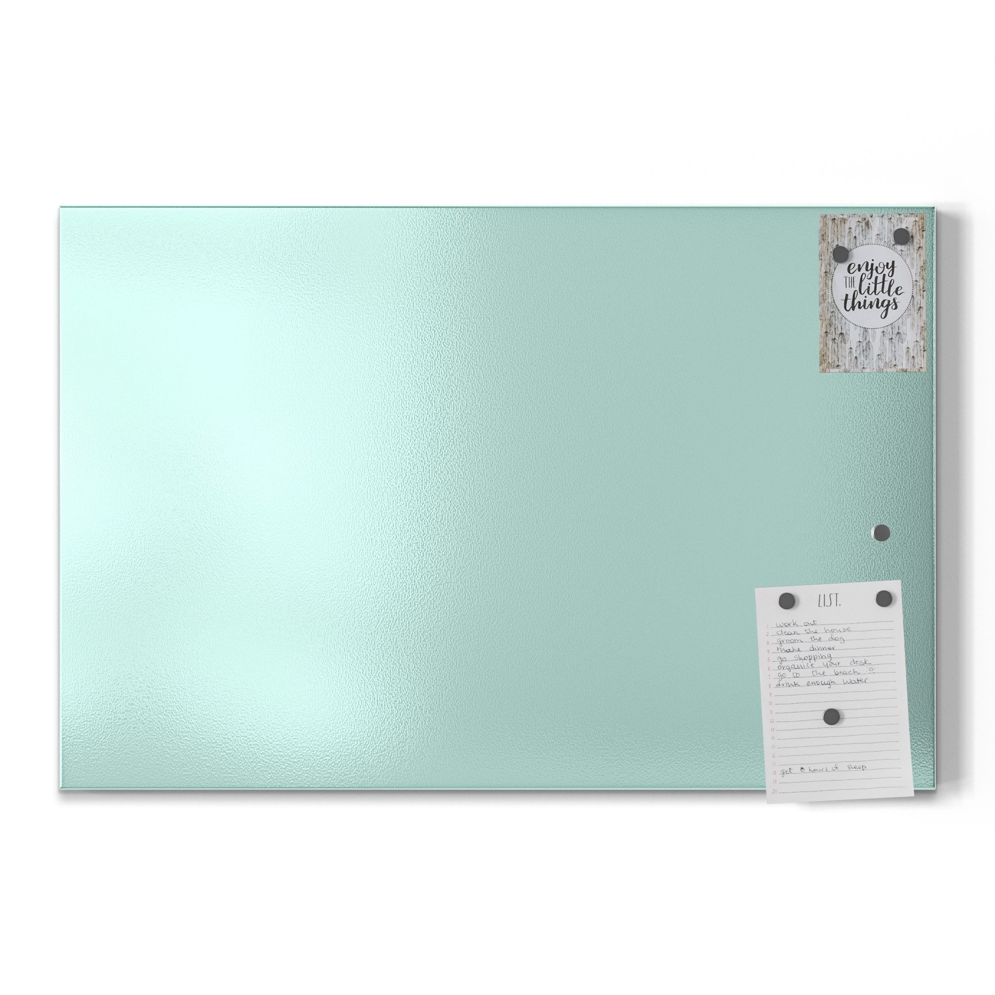 DEQORI Magnettafel 'Pastellfarben - Minze', Metall günstig online kaufen