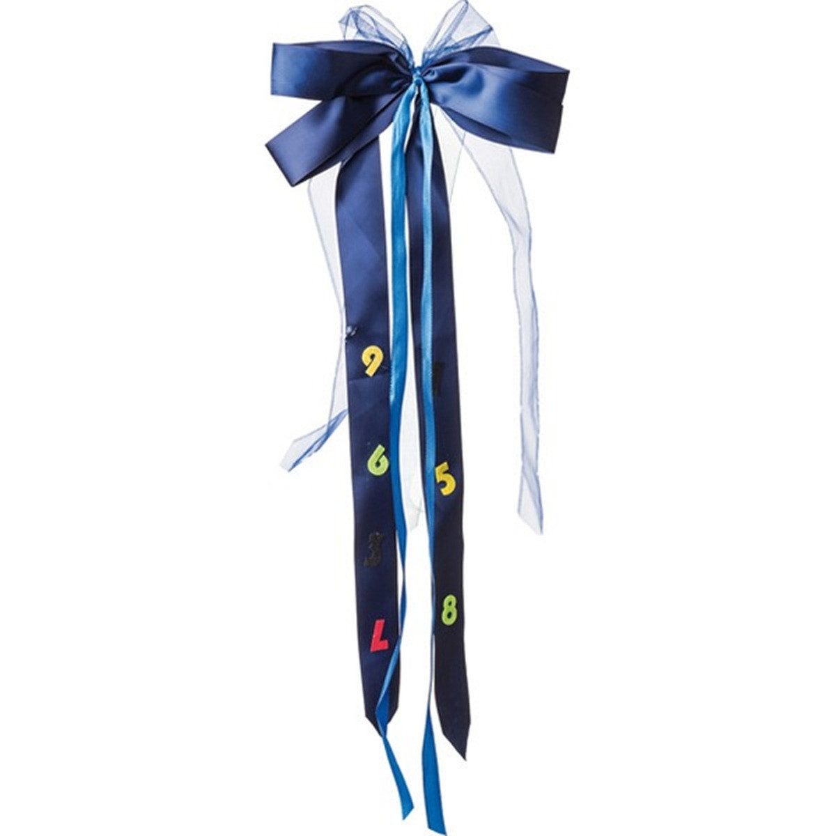 Nestler Schultüte Nestler Schultütenschleifen dunkelblau/hellblau 23x50cm