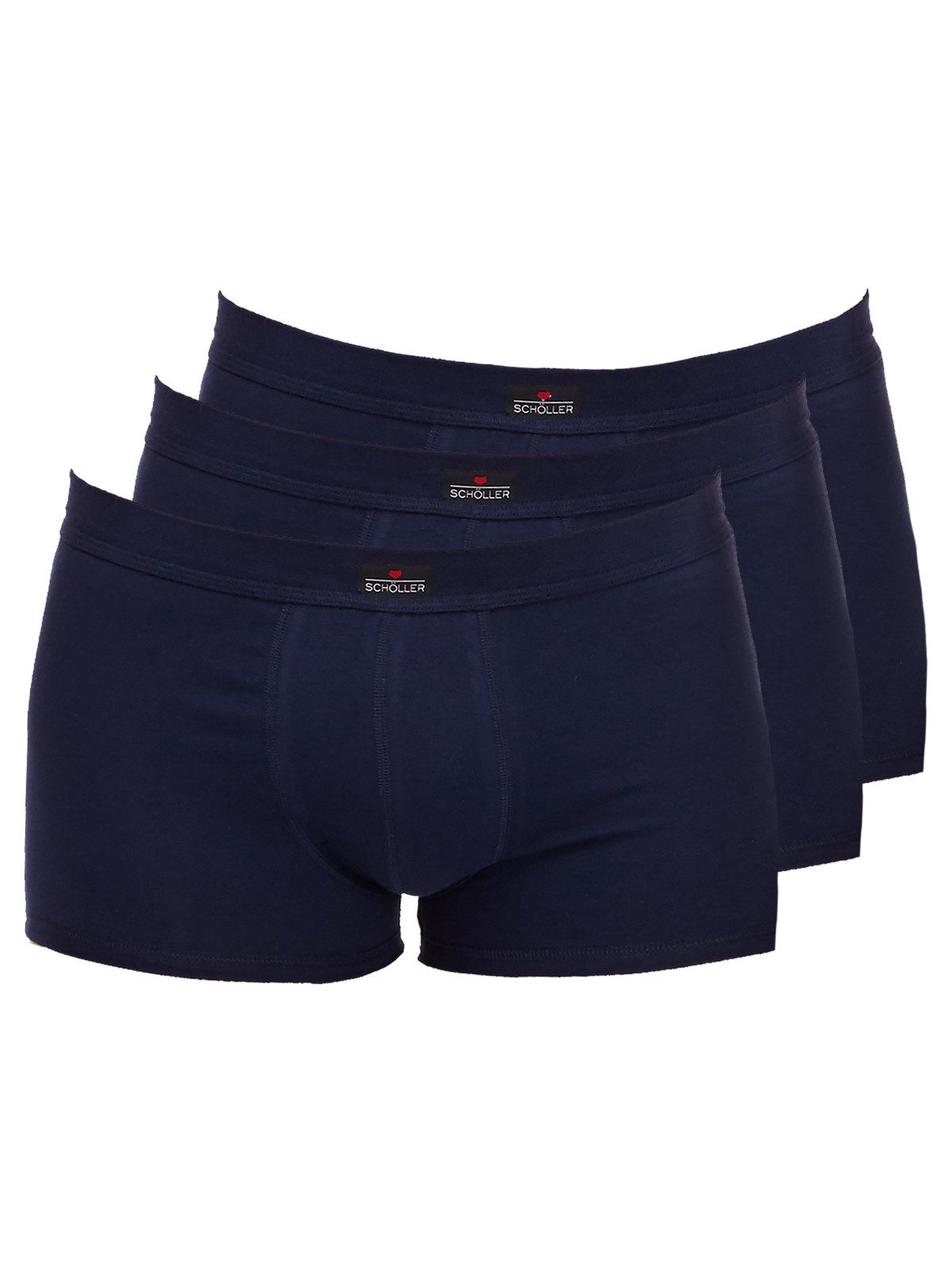 Retro Pants 3er Pack Herren Pants Baumwolle-Elasthan