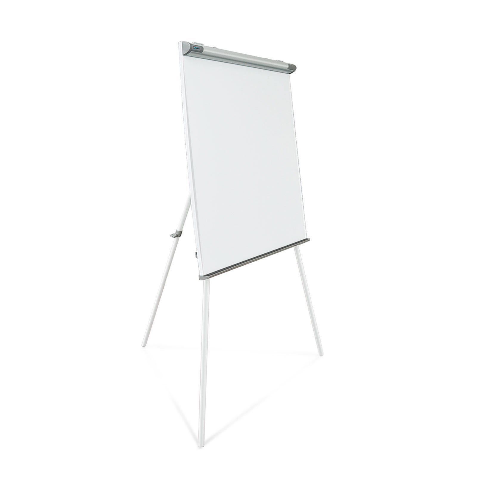 Master of Boards Standtafel Flipchart Coyote PRO, 68x105 cm, Flipchart-Ständer, Dreibein-Stativ, Mit Papierhaltern, Klappbar