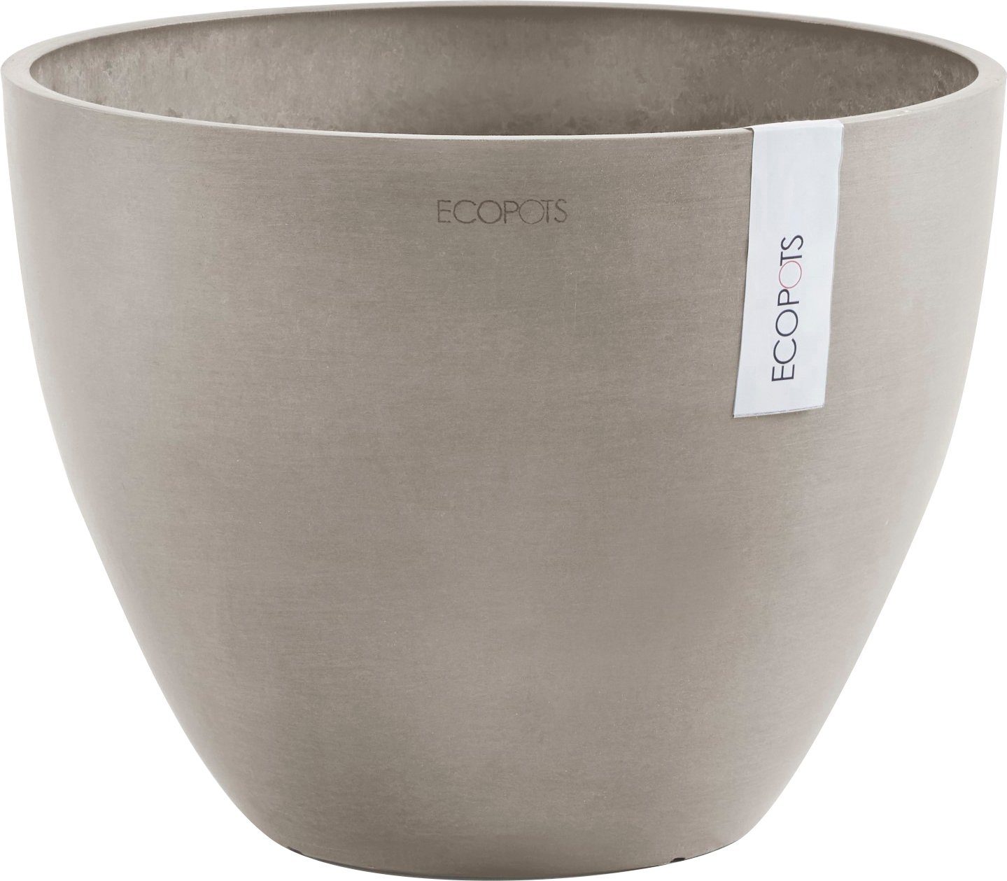 ECOPOTS Blumentopf ANTWERP Taupe, BxTxH: 50x50x37,5 cm | Pflanzkübel