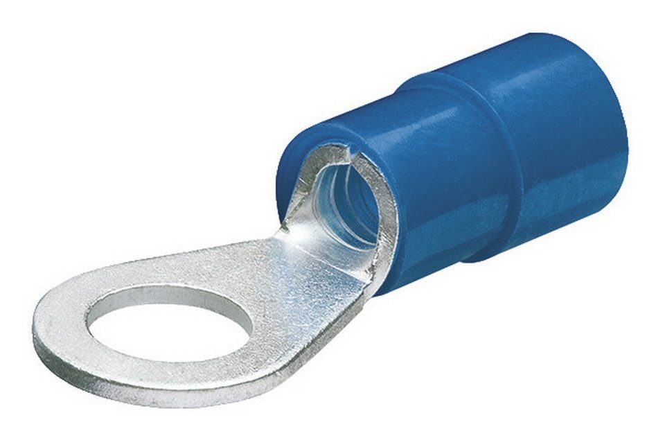 Knipex Ringkabelschuh, 100 Stück, Kabelschuh Ringform blau 4 1,5-2,5mm2 a