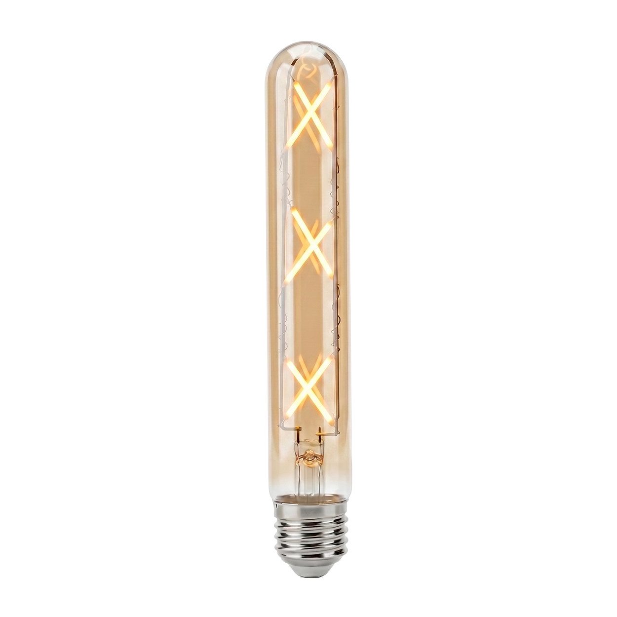 hofstein LED-Leuchtmittel 2er Set Glühbirne Extra Warmweiß dimmbar 5 Watt, 2200 Kelvin, 450 Lumen, Röhre Vintage, Filament, Amber – Bild 3 von 5