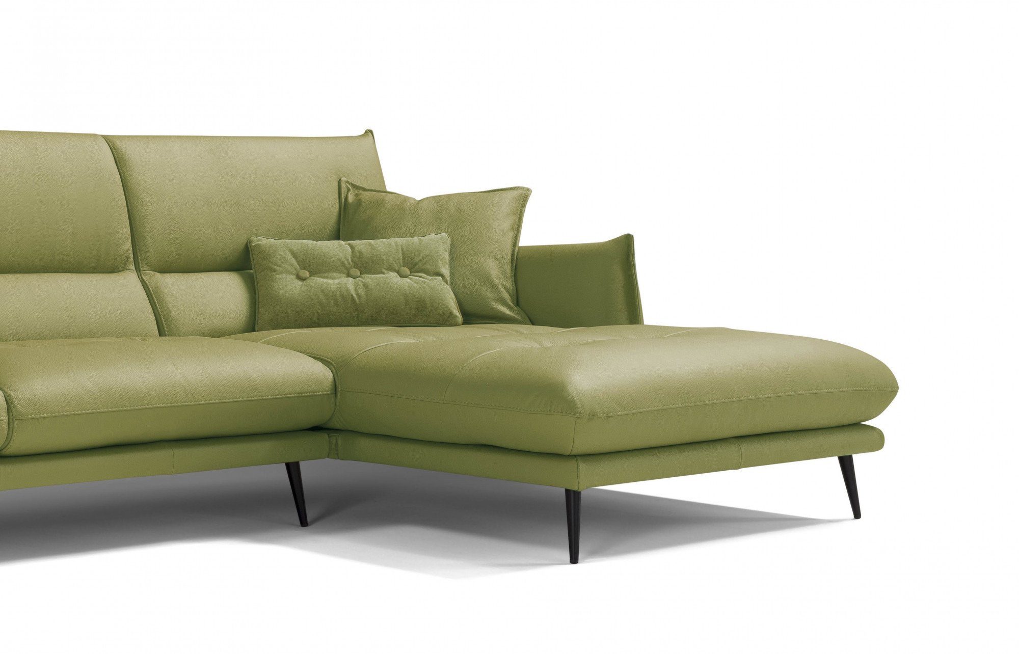 Egoitaliano Ecksofa FUNNY, hochwertiges & aktuelles Design, bequeme Rückenlehne, L-Form, hochwertiger Sitzkomfort, L-Form
