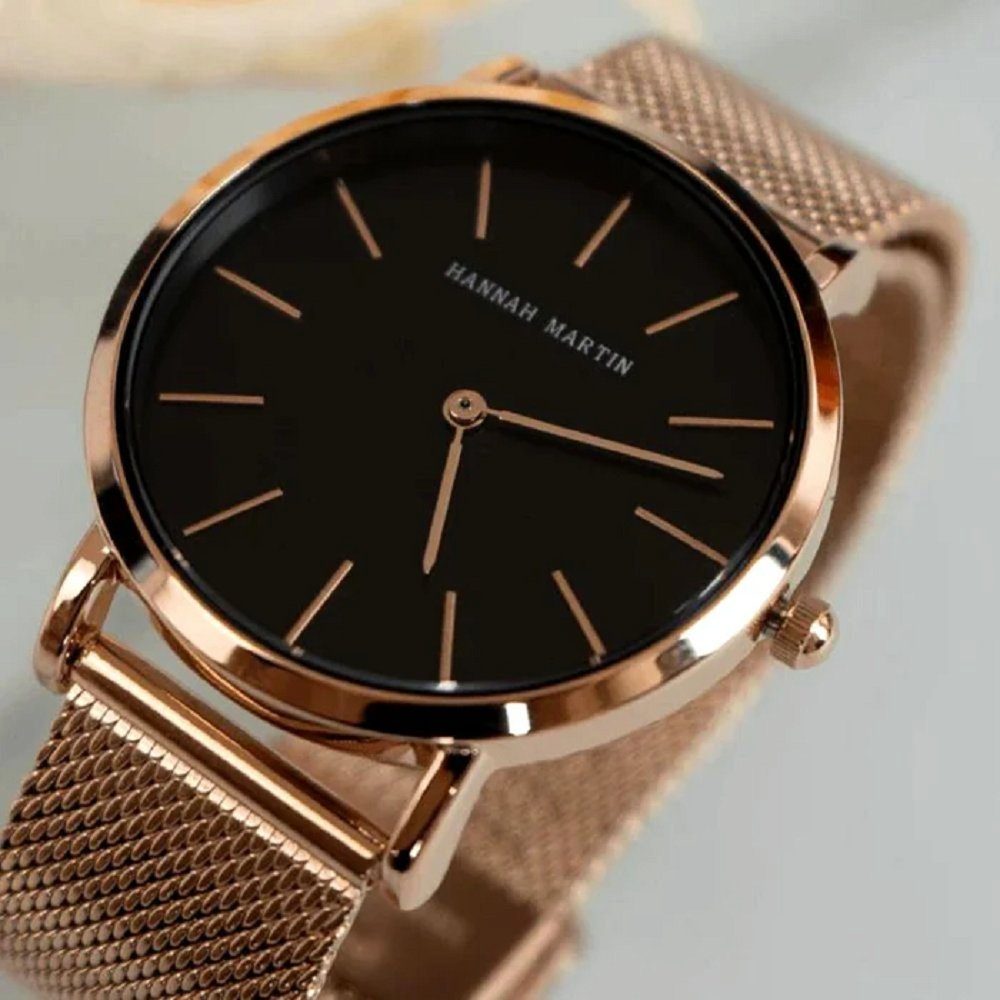 Hannah Martin Quarzuhr schlanke Armbanduhr für günstig online kaufen