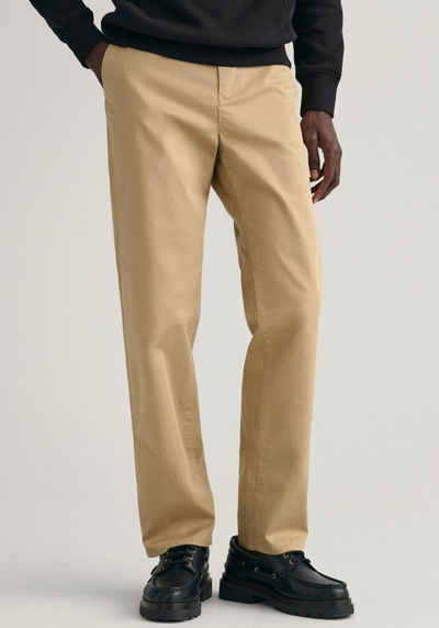 Gant Chinohose REGULAR TWILL CHINOS mit gefütterten Seitentaschen