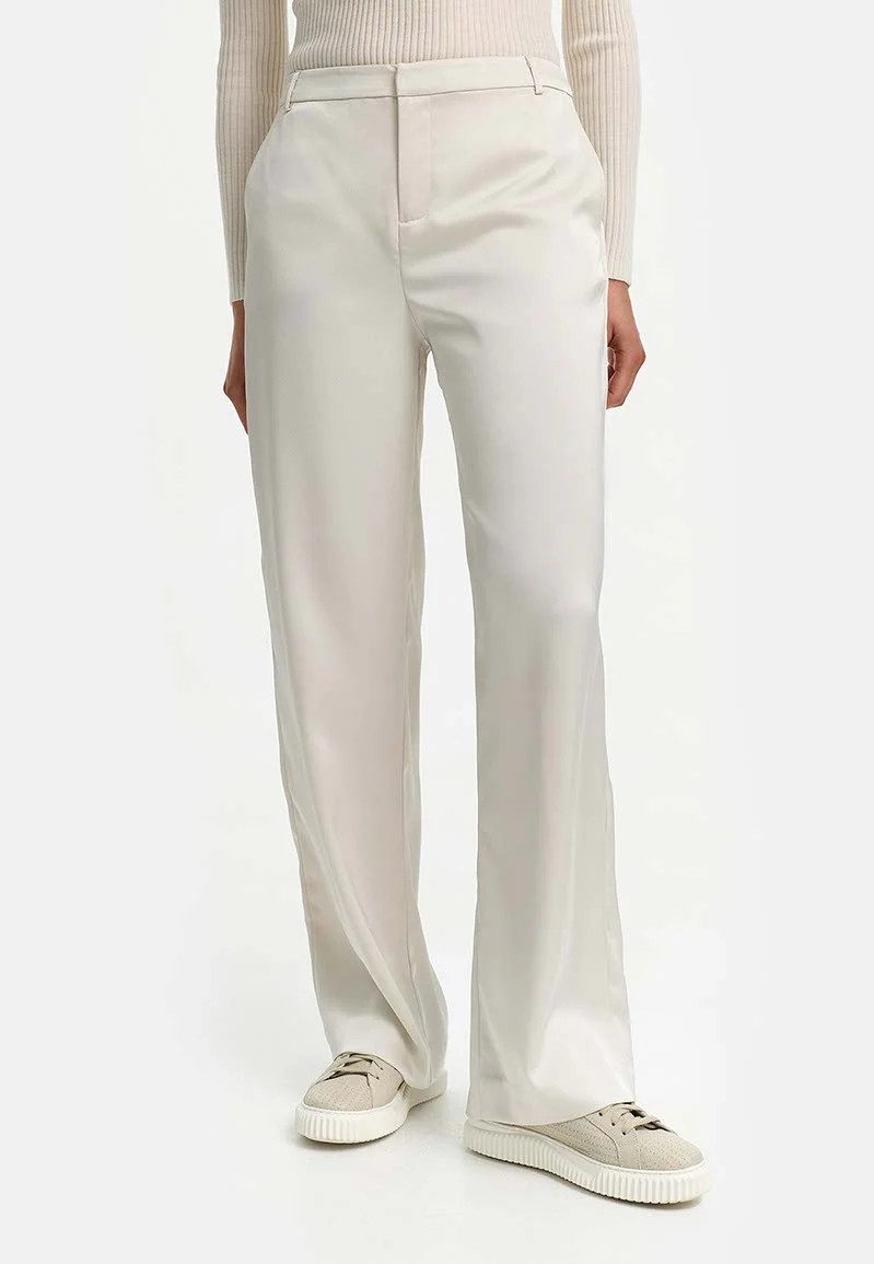 CATNOIR 5-Pocket-Jeans Hose Satin CATNOIR beige