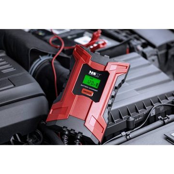 MSW Auto Ladegerät Batterieladegerät Pkw Kfz LCD Schnellladen 6V/2A 12V/6A Autobatterie-Ladegerät