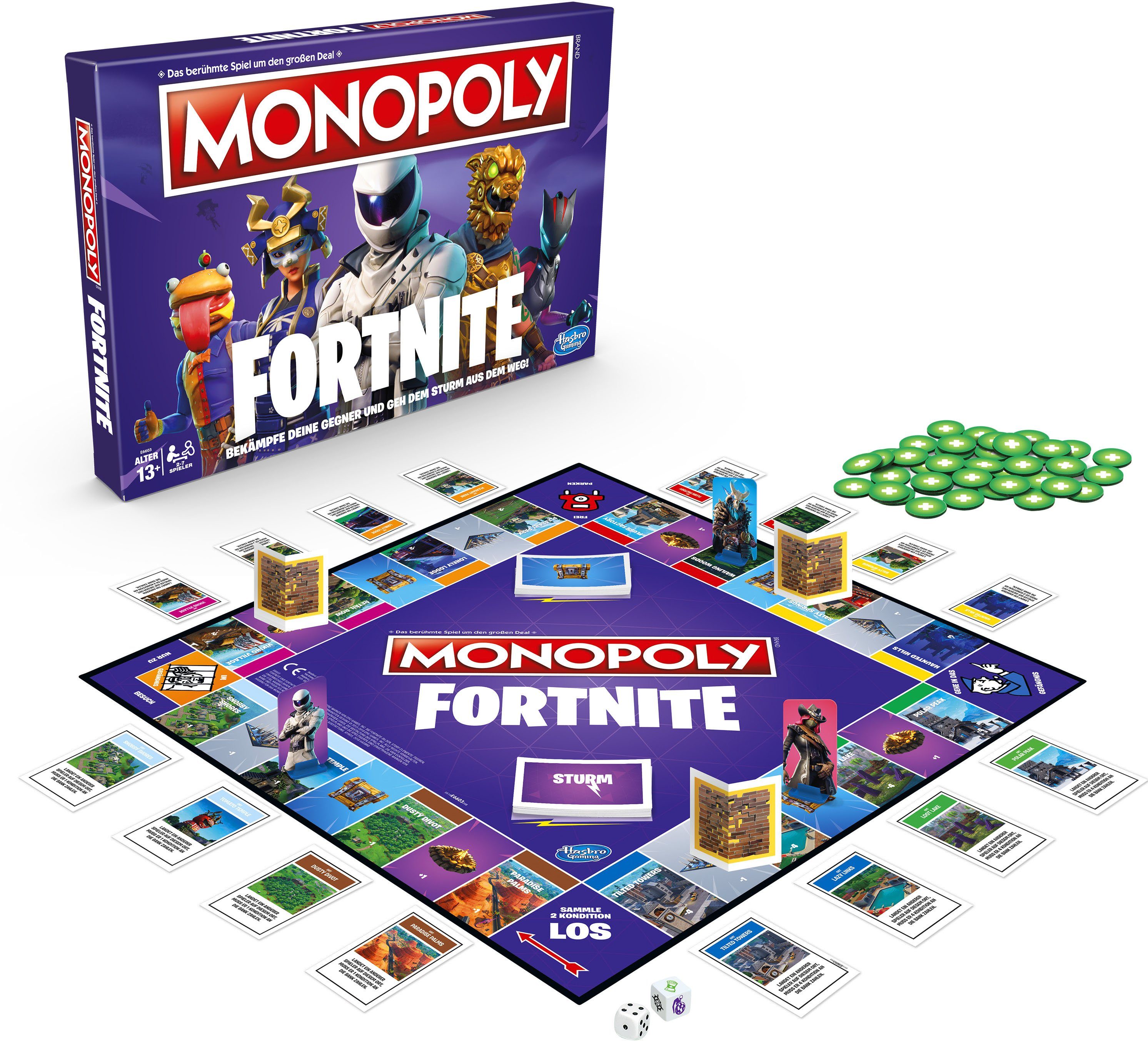 Image of Hasbro Gaming Monopoly Fortnite