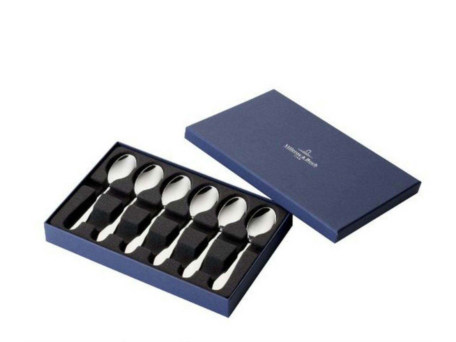 Villeroy & Boch Espressolöffel Oscar Espressolöffel-Set 12,5cm 6tlg