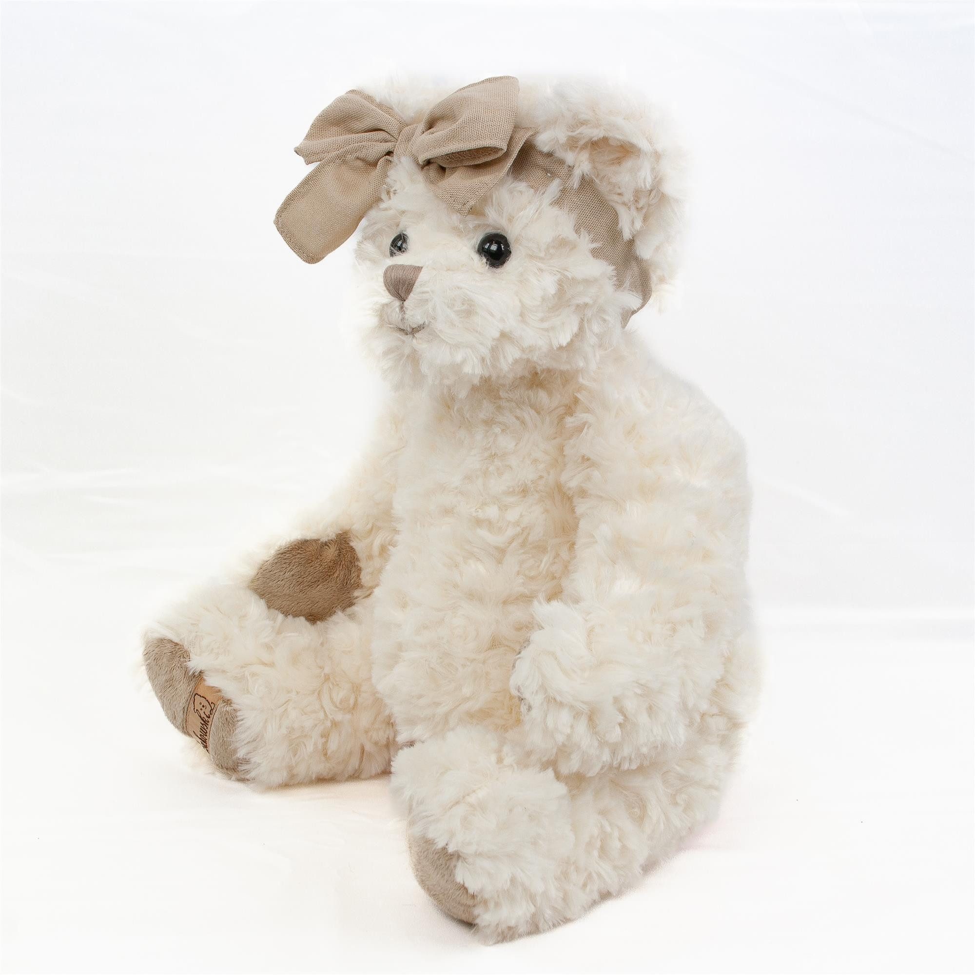 Bukowski Kuscheltier Bukowski Teddybär Emma 40 cm weiß