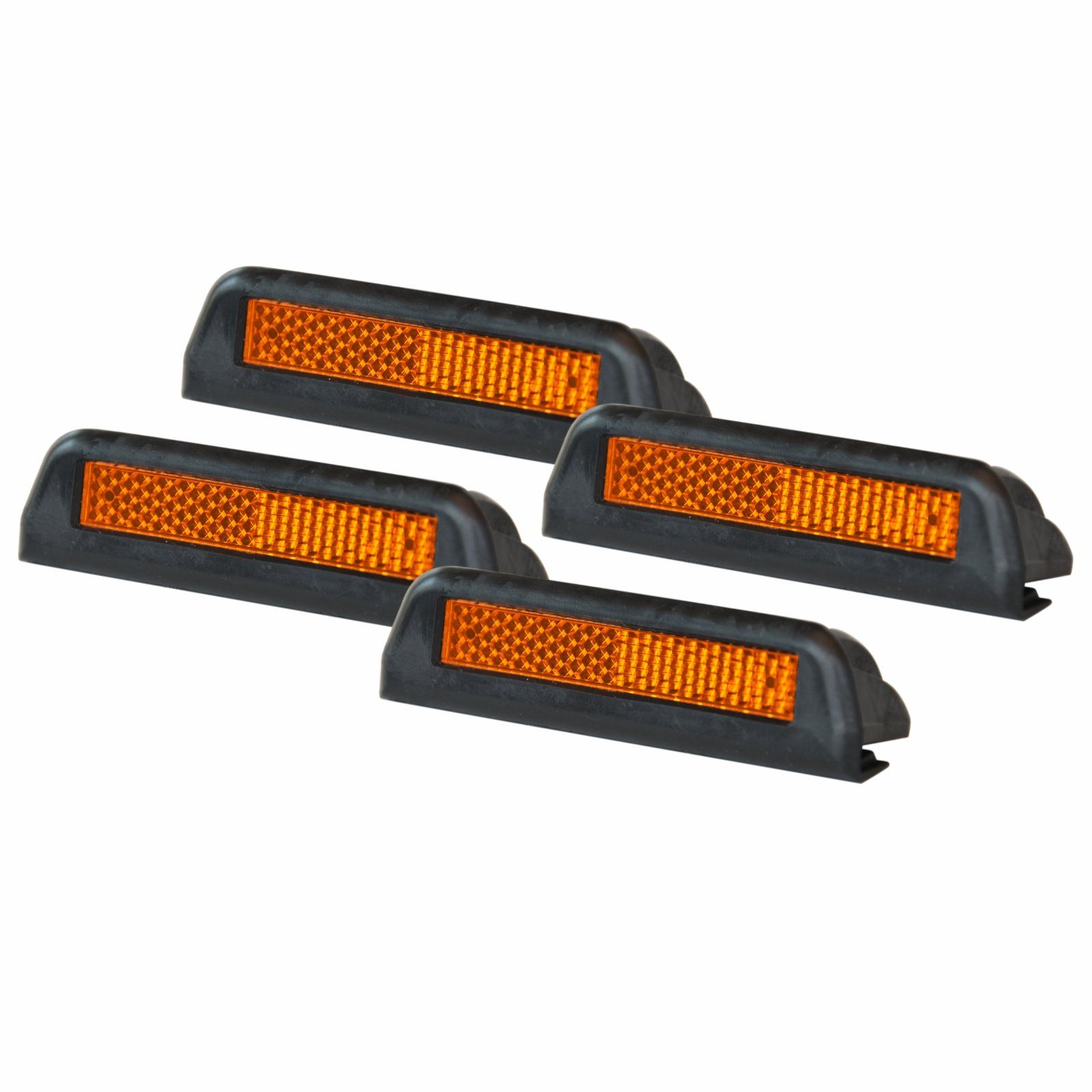 HR-IMOTION Türkantenschoner 4 Stück orange Auto Türschutz Türkantenschutz Kante Auto-Adapter