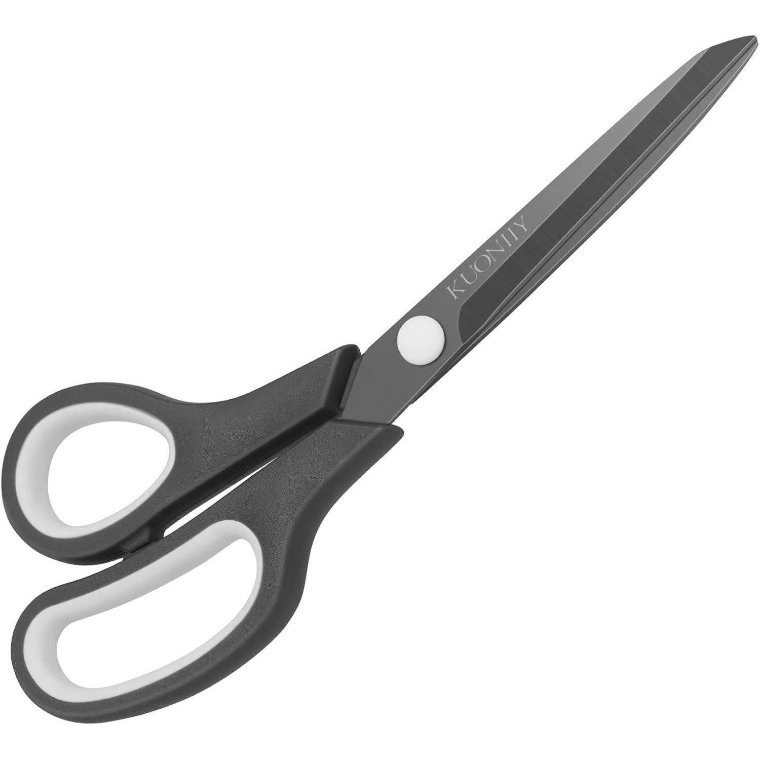 KUONIIY Universalschere Schere Titanbeschichtung weiche Griffe Mehrzweck 19,5 cm