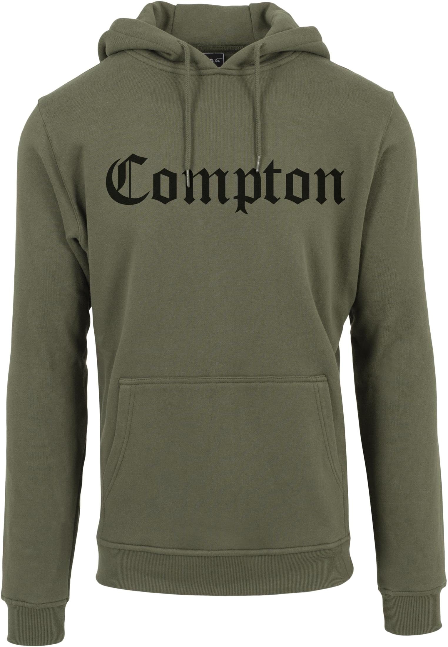 MisterTee Sweater Herren Compton olive (1-tlg) Hoody