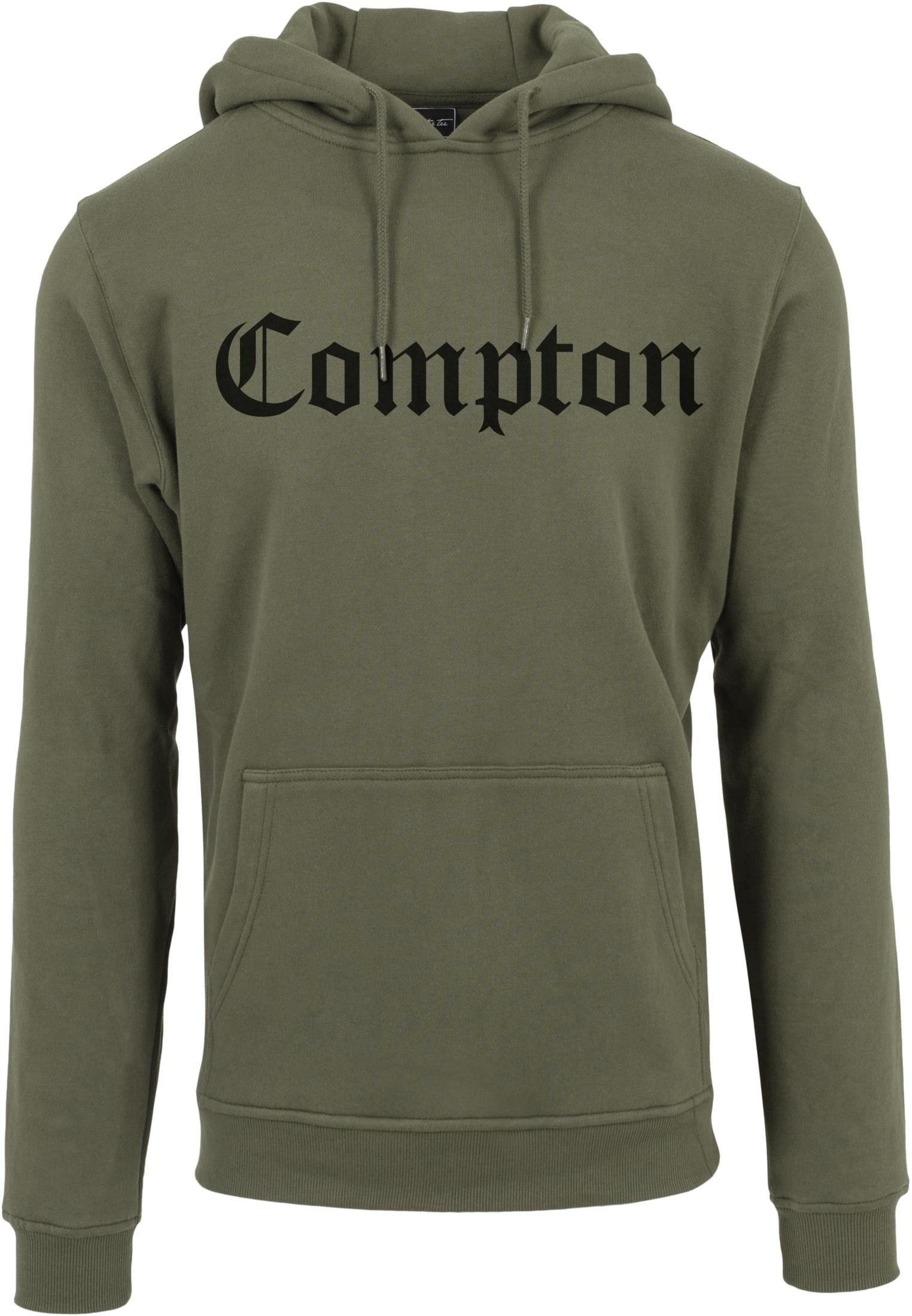 MisterTee Sweater Herren Compton Hoody (1-tlg) olive