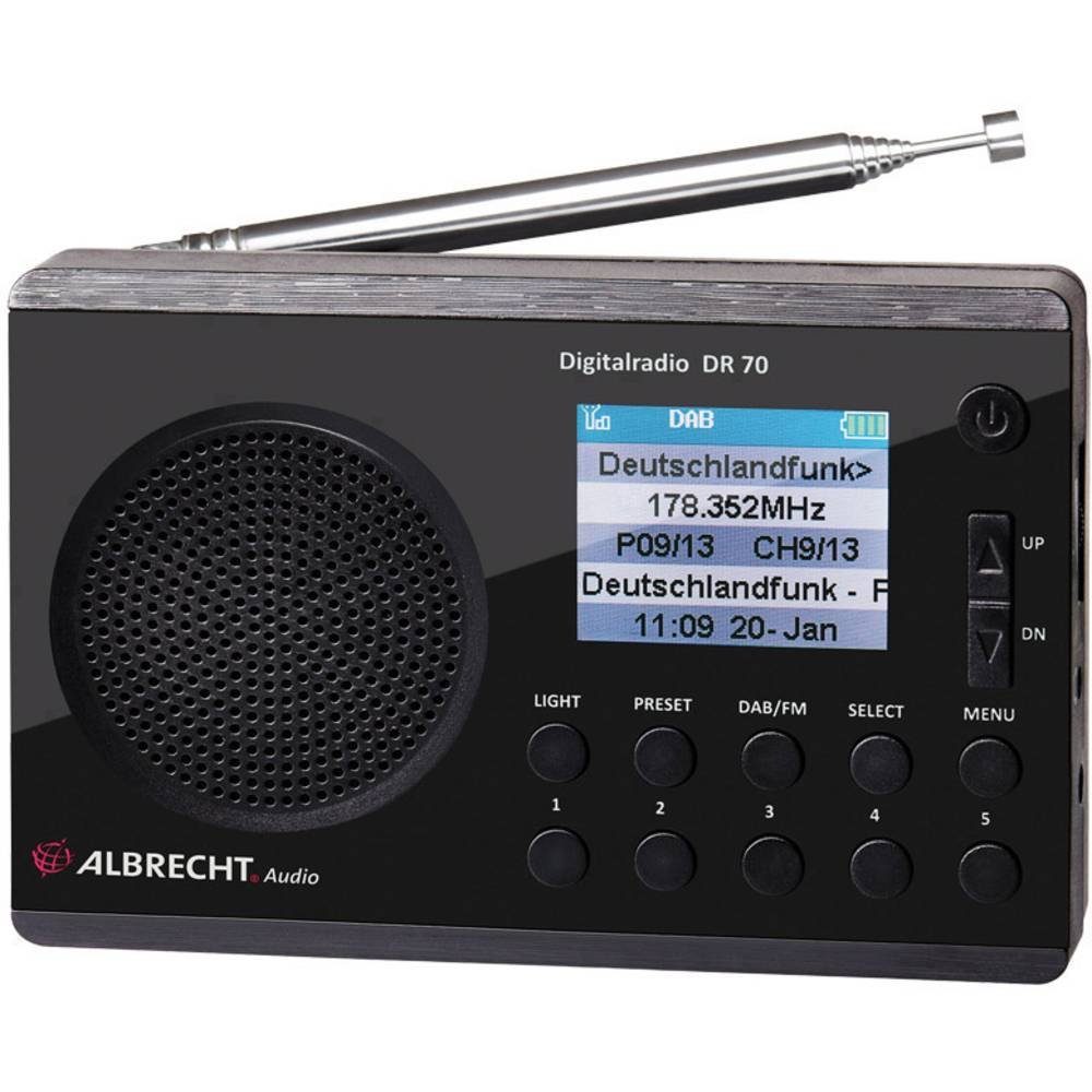(Taschenlampe) Kofferradio Albrecht Radio