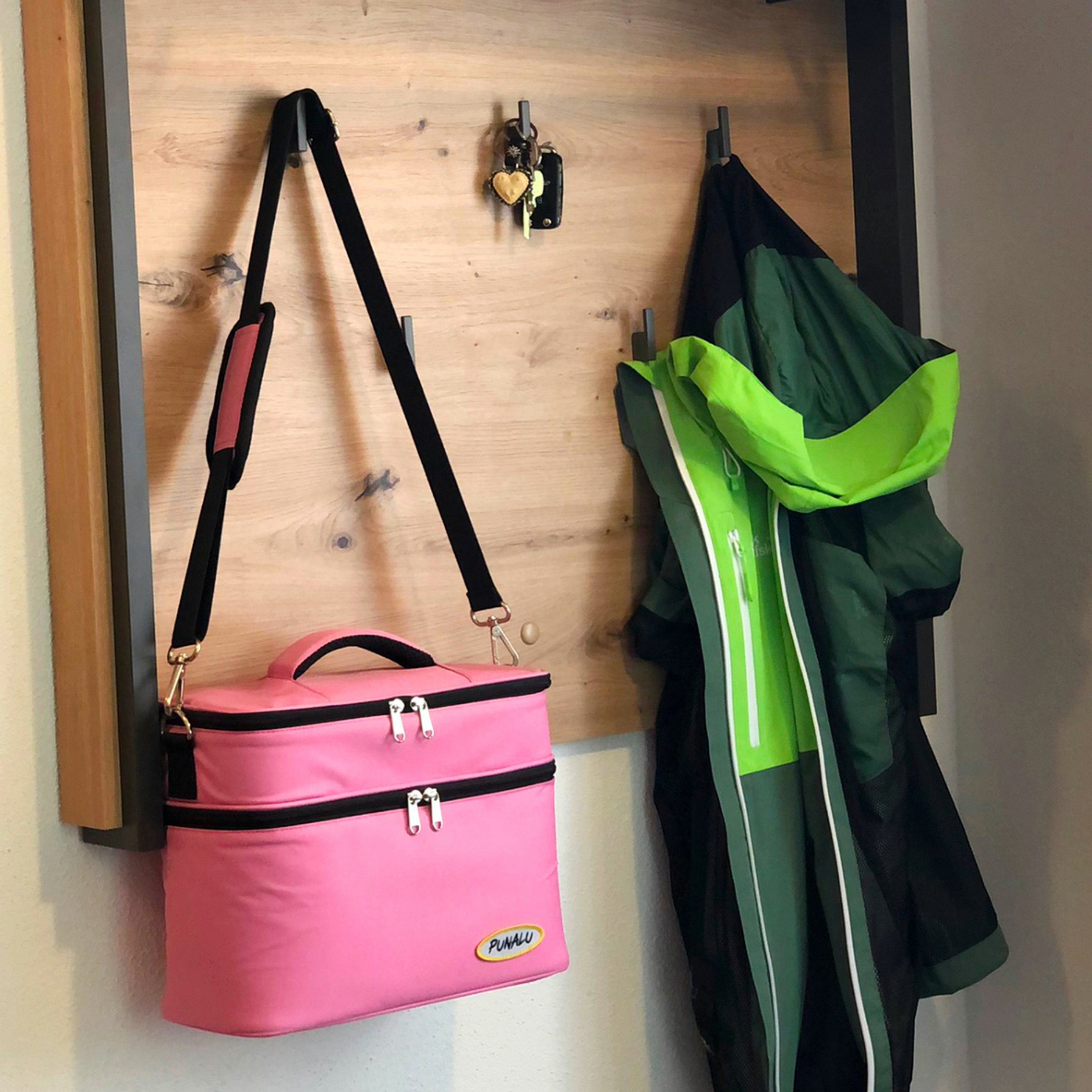 PUNALU Schulterriemen Punalu Schultergurt mit Polster, Schulterriemen für Taschen mit praktischem Karabiner, Schulterpad weich gepolstert