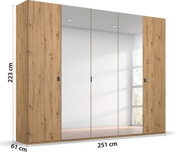 rauch Schlafzimmer-Set Evela, (Set), mit Bettanlage in 2 Breiten und Drehtürenschrank mit Spiegel