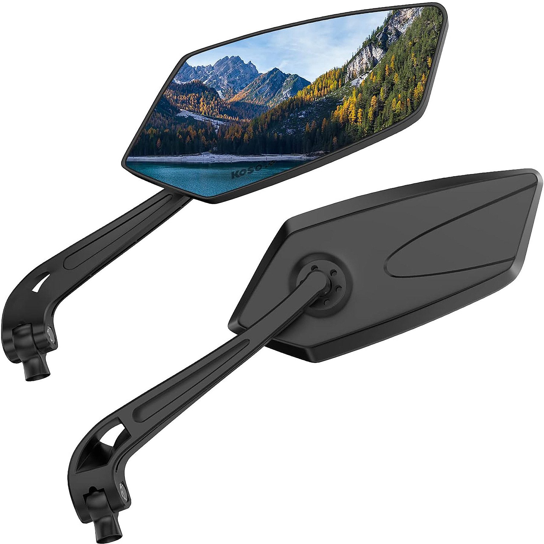 Mutig Fahrradspiegel 2 Stück HD Fahrradspiegel,E-Bike,extra große Rückspiegel Spiegelfläche (Schlagfester Echtglas Fahrrad Rückspiegel,Bike Spiegel,fahrradspiegel, Lenker (Links+Rechts),360° Einstellbar und Drehbar Rückspiegel), Lenker (Links+Rechts),360° Einstellbar und Drehbar Rückspiegel