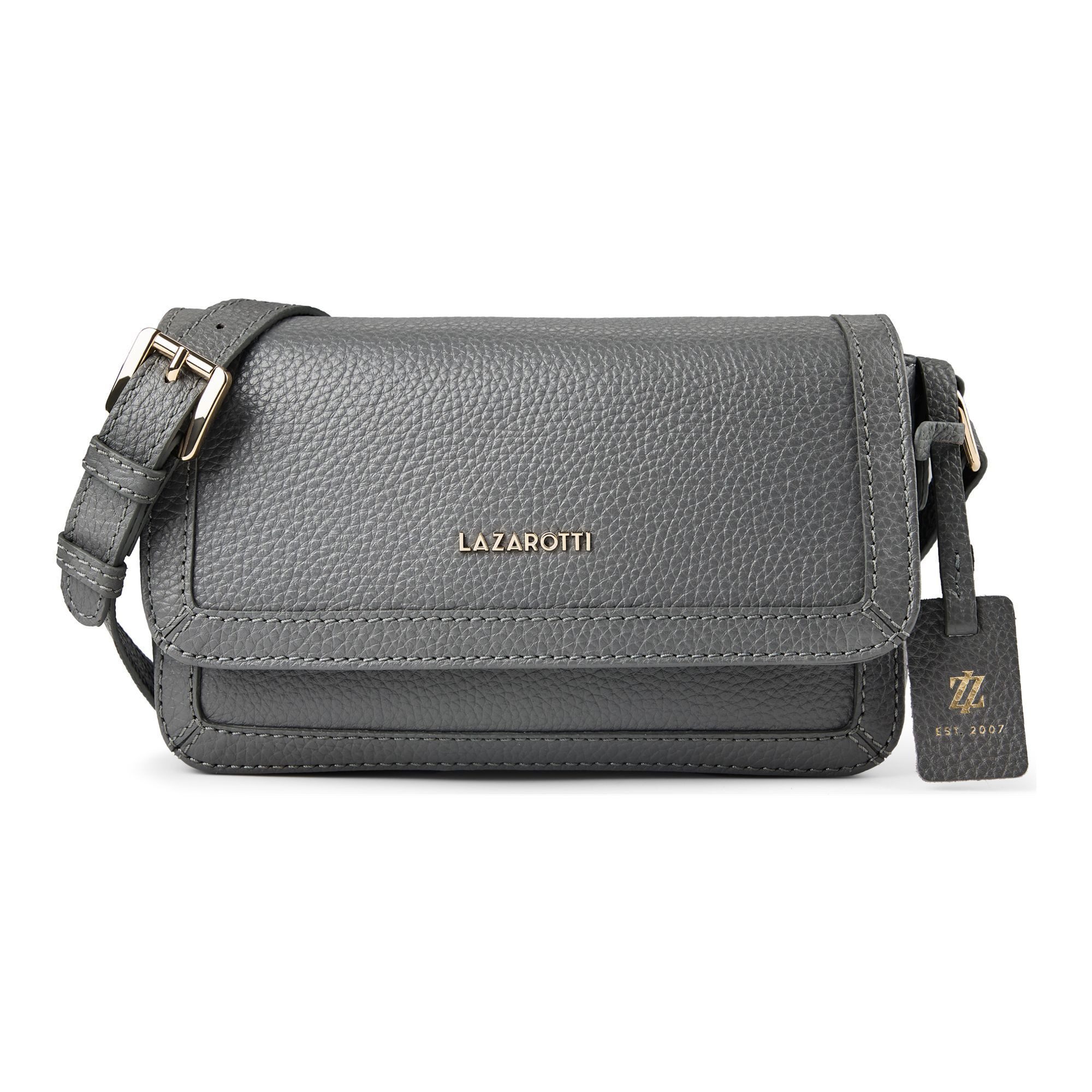 Lazarotti Umhängetasche Bologna Leather, Leder