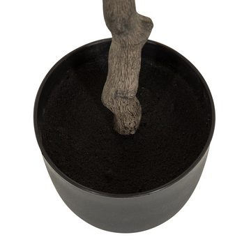 Kunstpflanze Kunstpflanze OLIVE Kunststoff Olive, hjh OFFICE, Höhe 120.0 cm, Künstliche Pflanze Olivenbaum im Kunststoff-Topf Kunstbaum Deko Baum