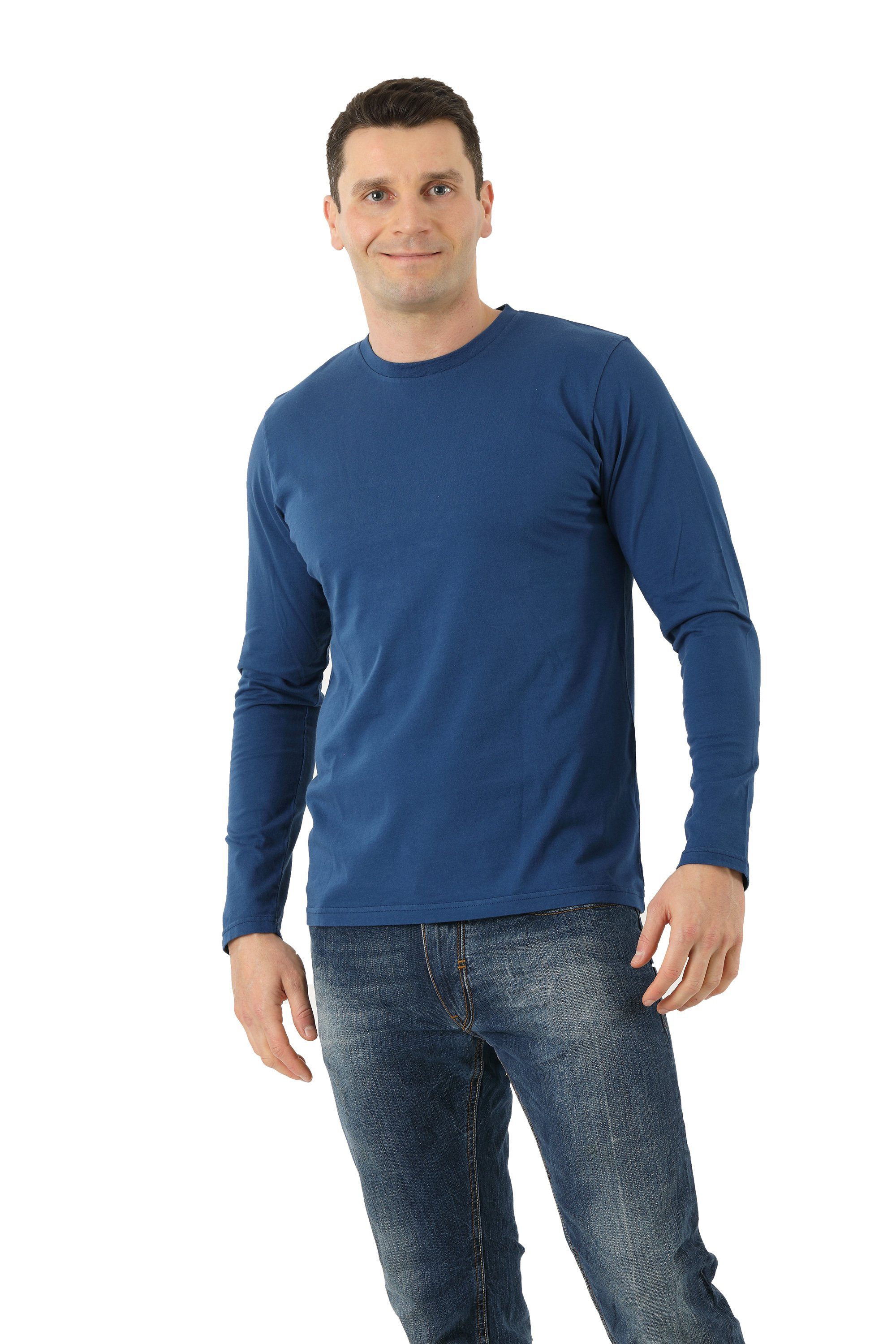 Unterziehshirt Langarmshirt Bio Rundhals