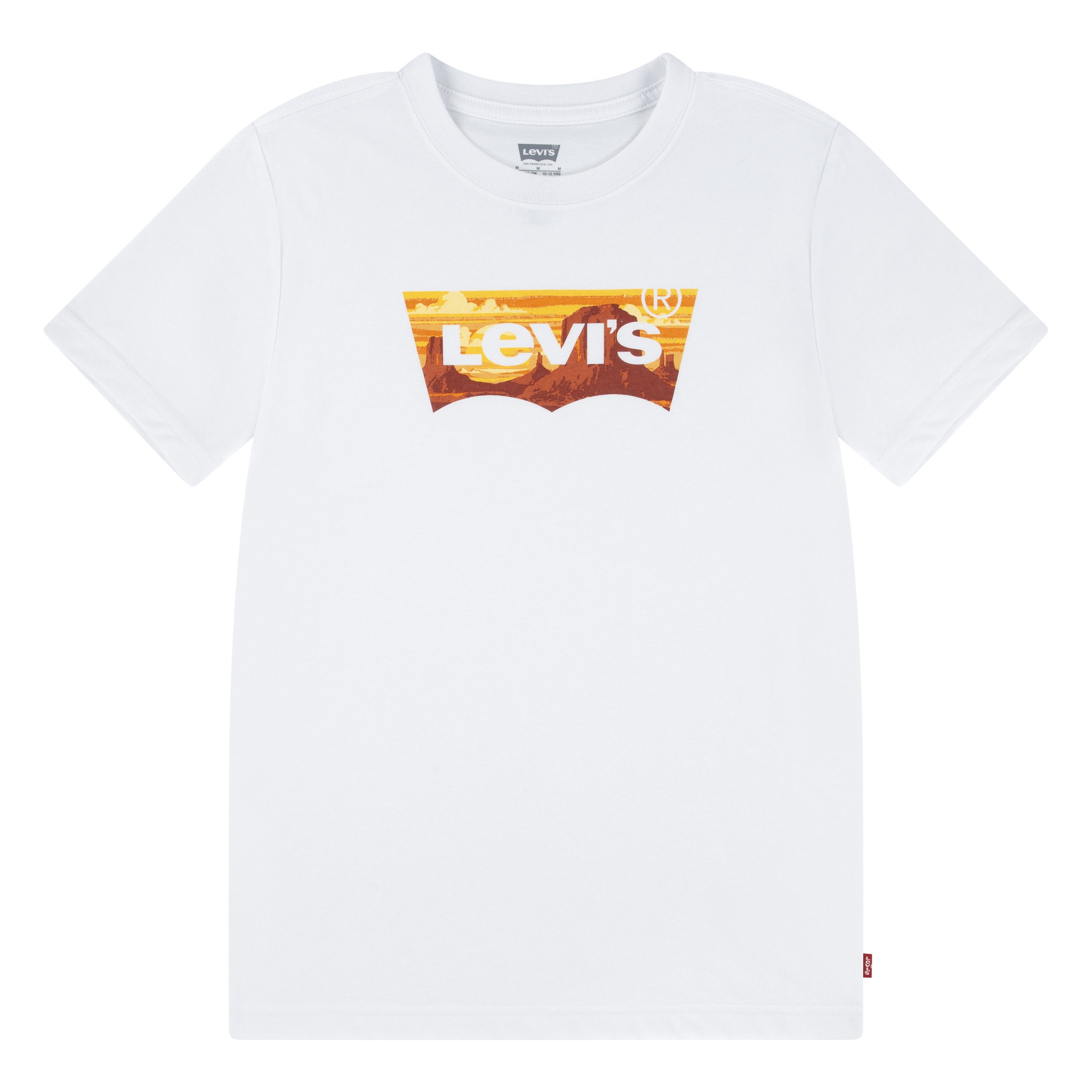 Levi's® Kids T-Shirt LVB GOLDEN GLOW BATWING TEE mit großem Logo