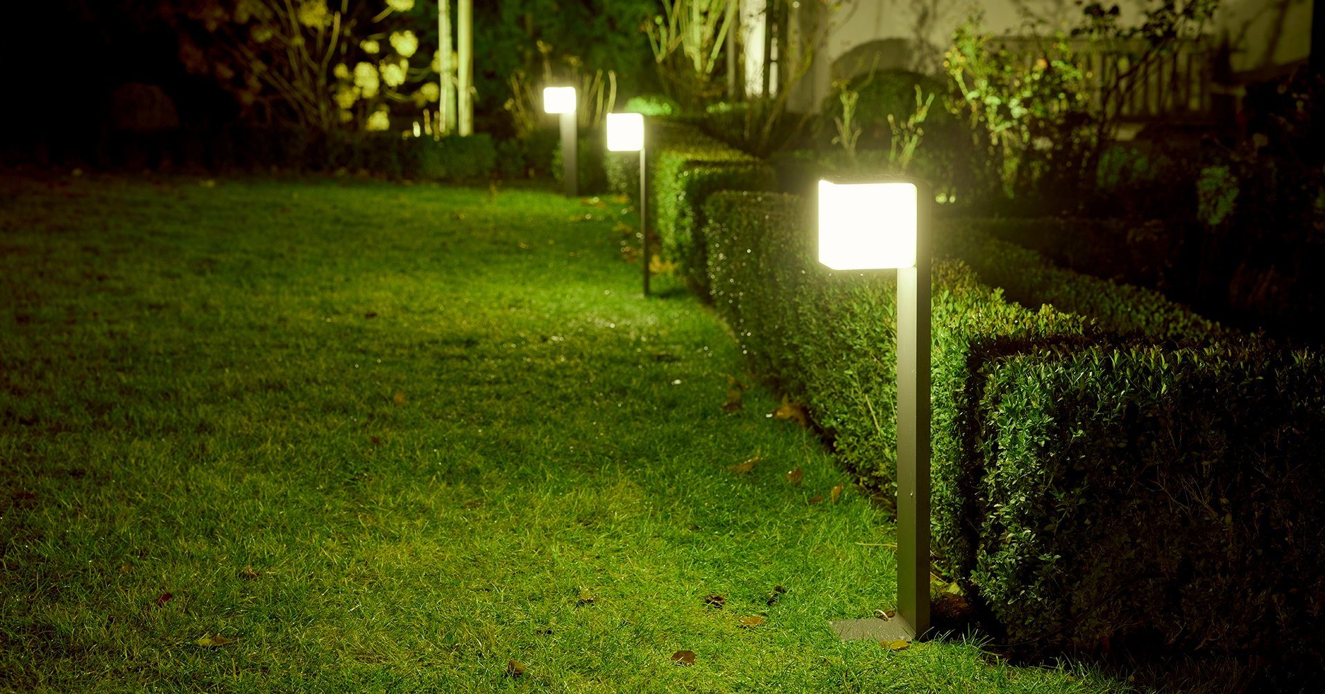steinel LED Pollerleuchte GL 80, LED fest integriert, Warmweiß, Bluetooth, per App einstellbar, 3000K
