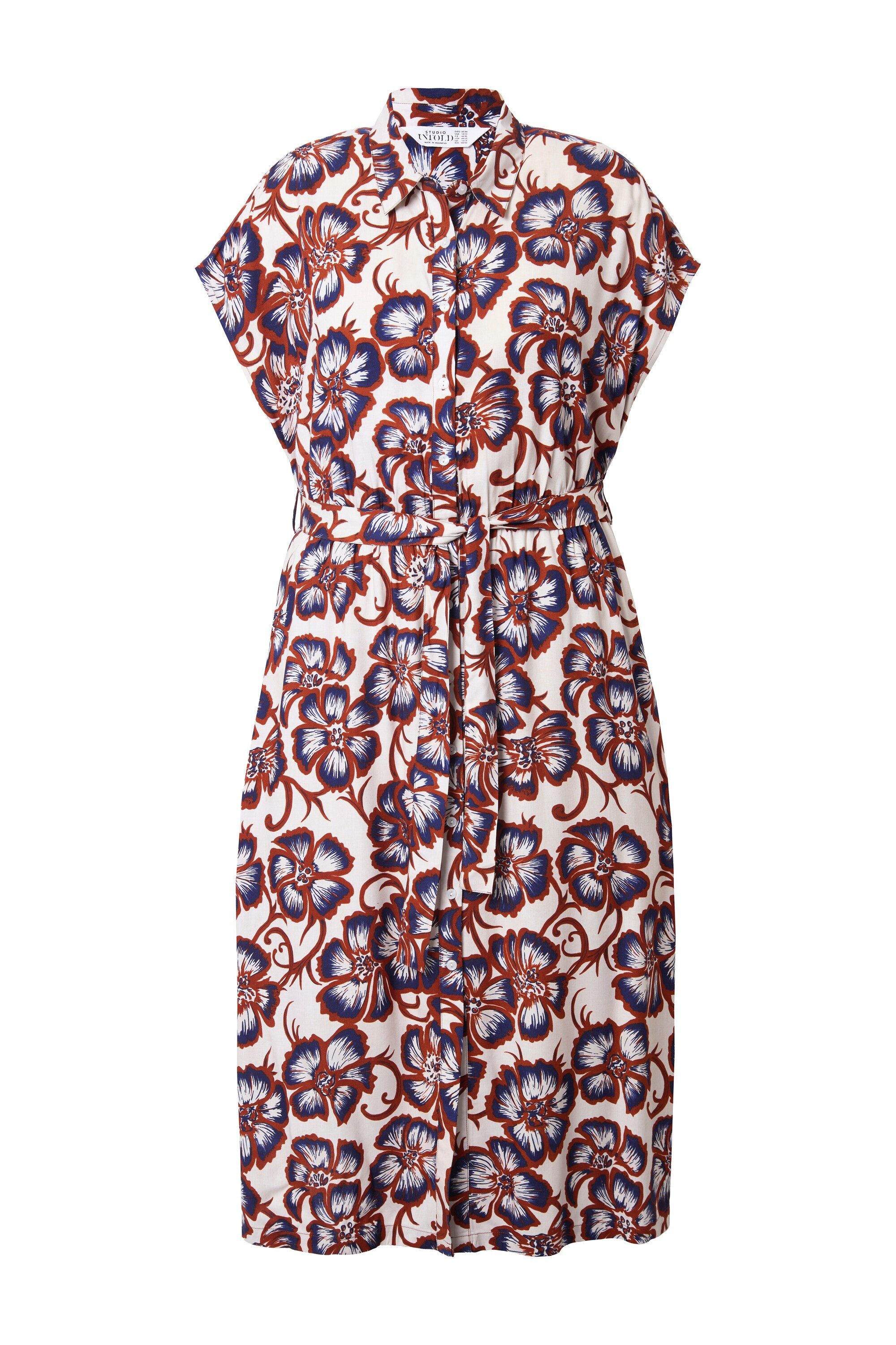 Studio Untold Jerseykleid Maxikleid oversized Flower-Print günstig online kaufen