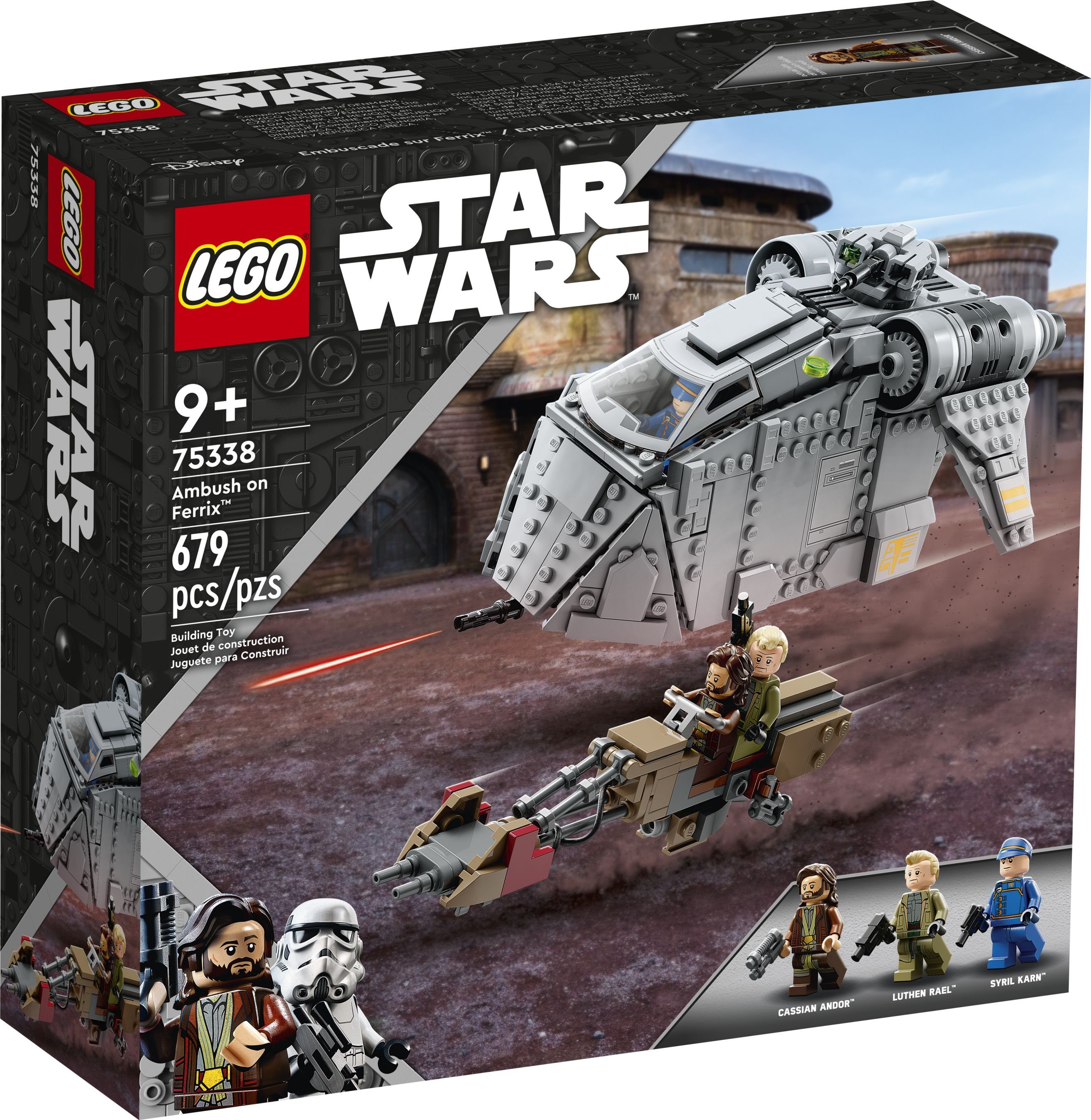 LEGO® LEGO® Star Wars™ 75338 Überfall auf Ferrix™ Konstruktionsspielsteine, (679 St)
