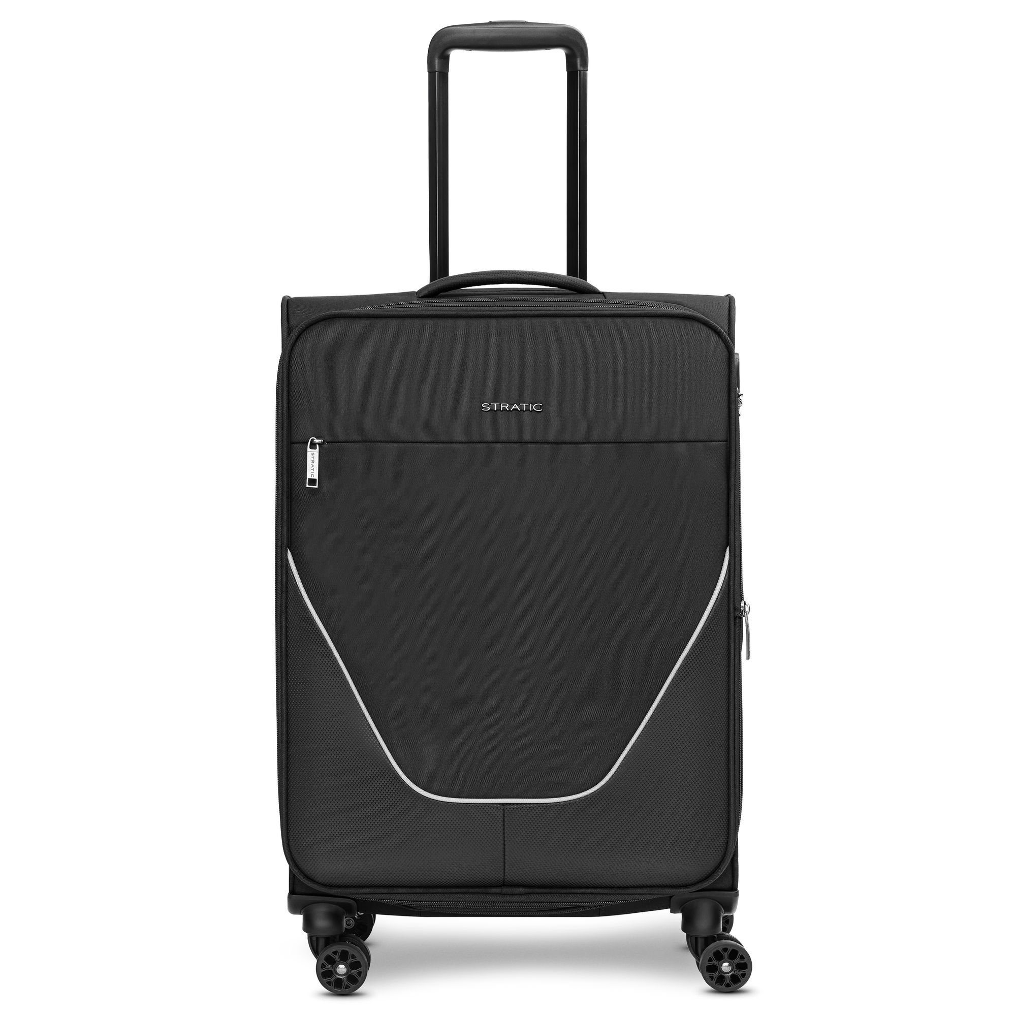 Stratic Weichgepäck-Trolley taska, 4 Rollen, anthracite Polyester