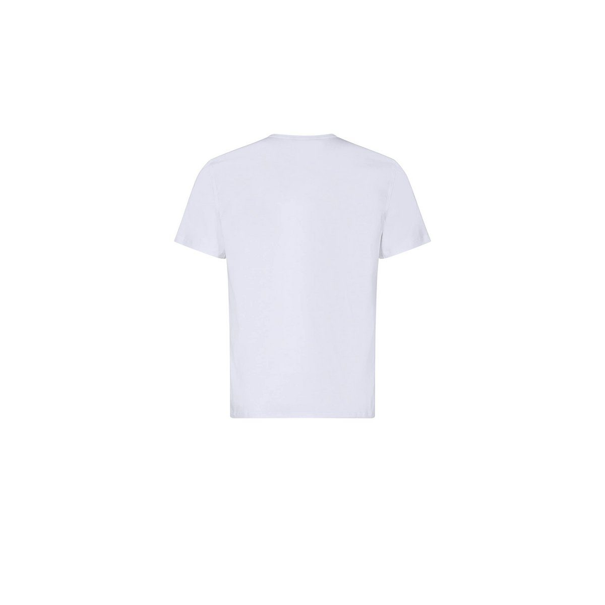 (1-tlg) T-Shirt Mos regular weiß Mosh fit