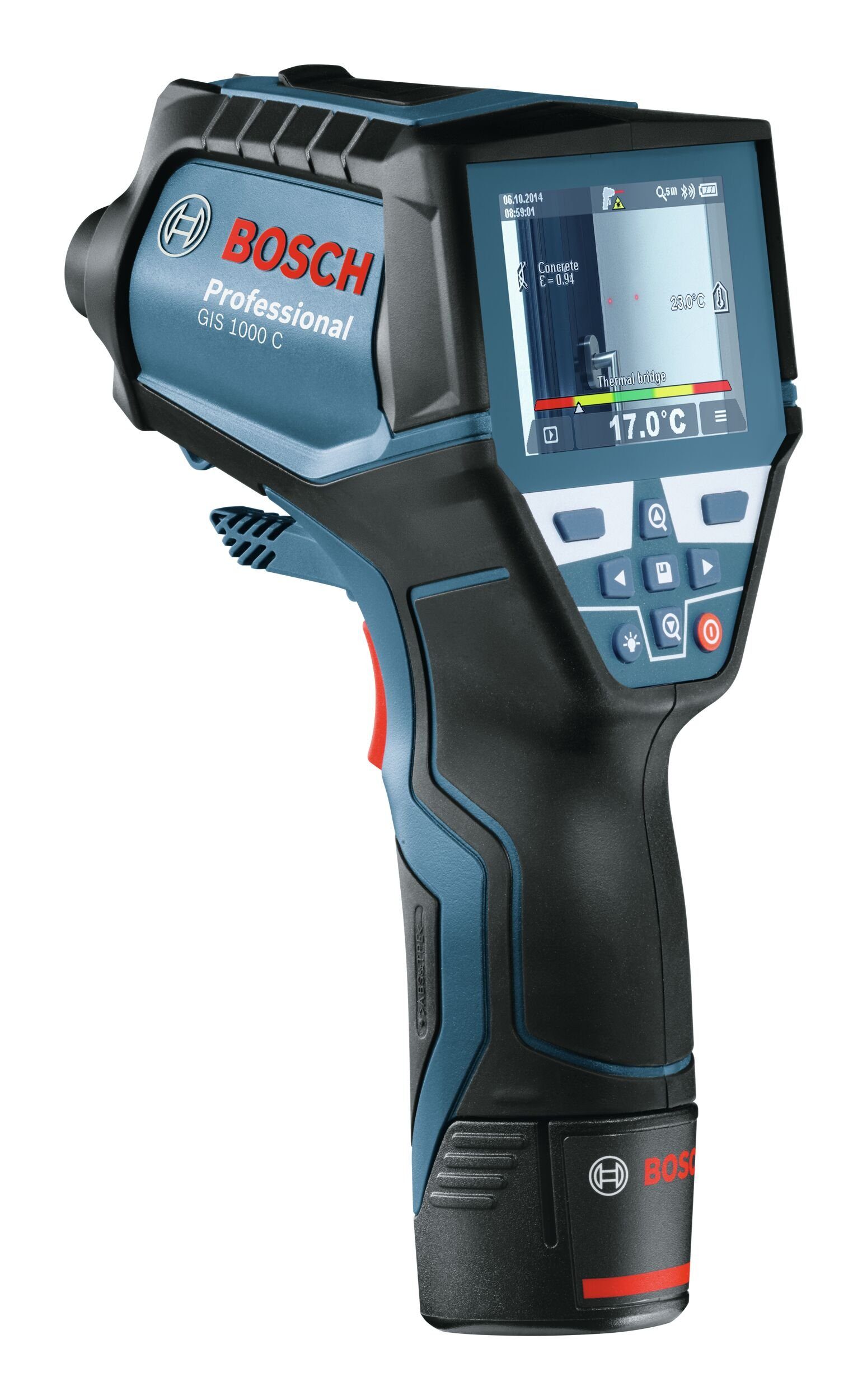 Bosch Professional Wärmebildkamera GIS 1000 C, Thermodetektor mit L-BOXX-Einlage