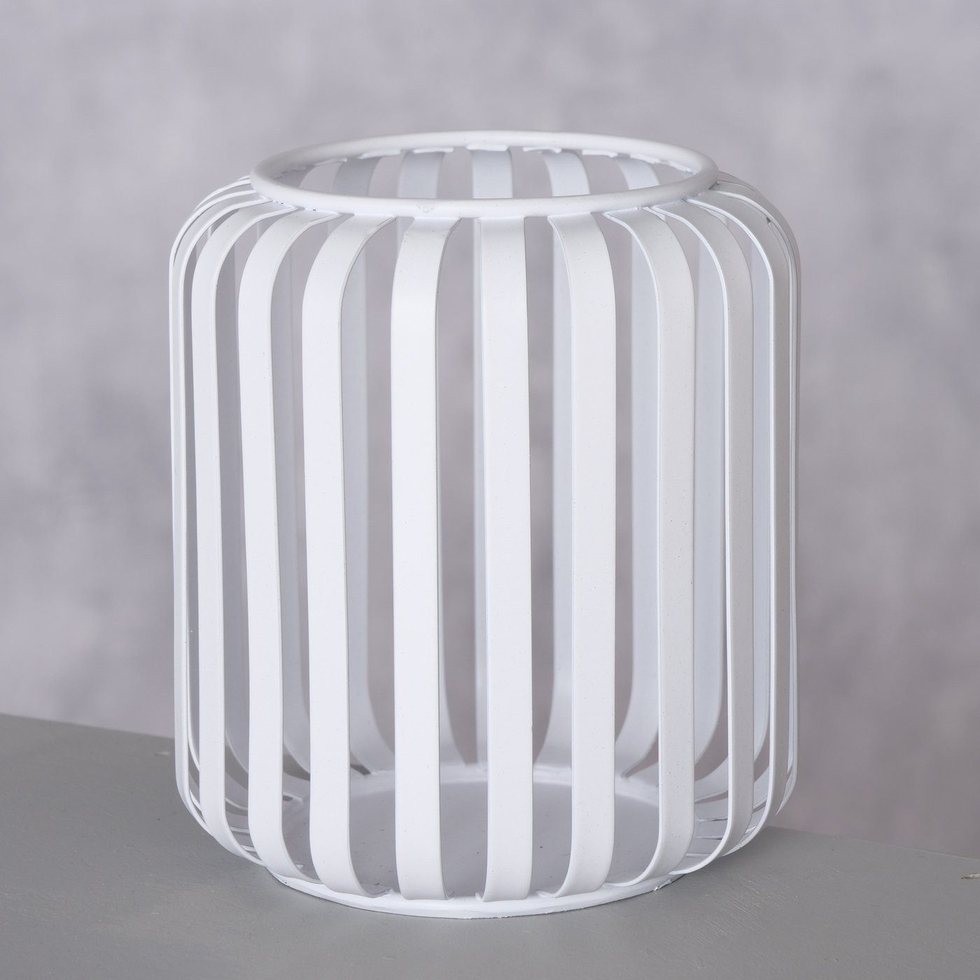 BOLTZE Windlicht Windlicht Viki Weiss (1 günstig online kaufen