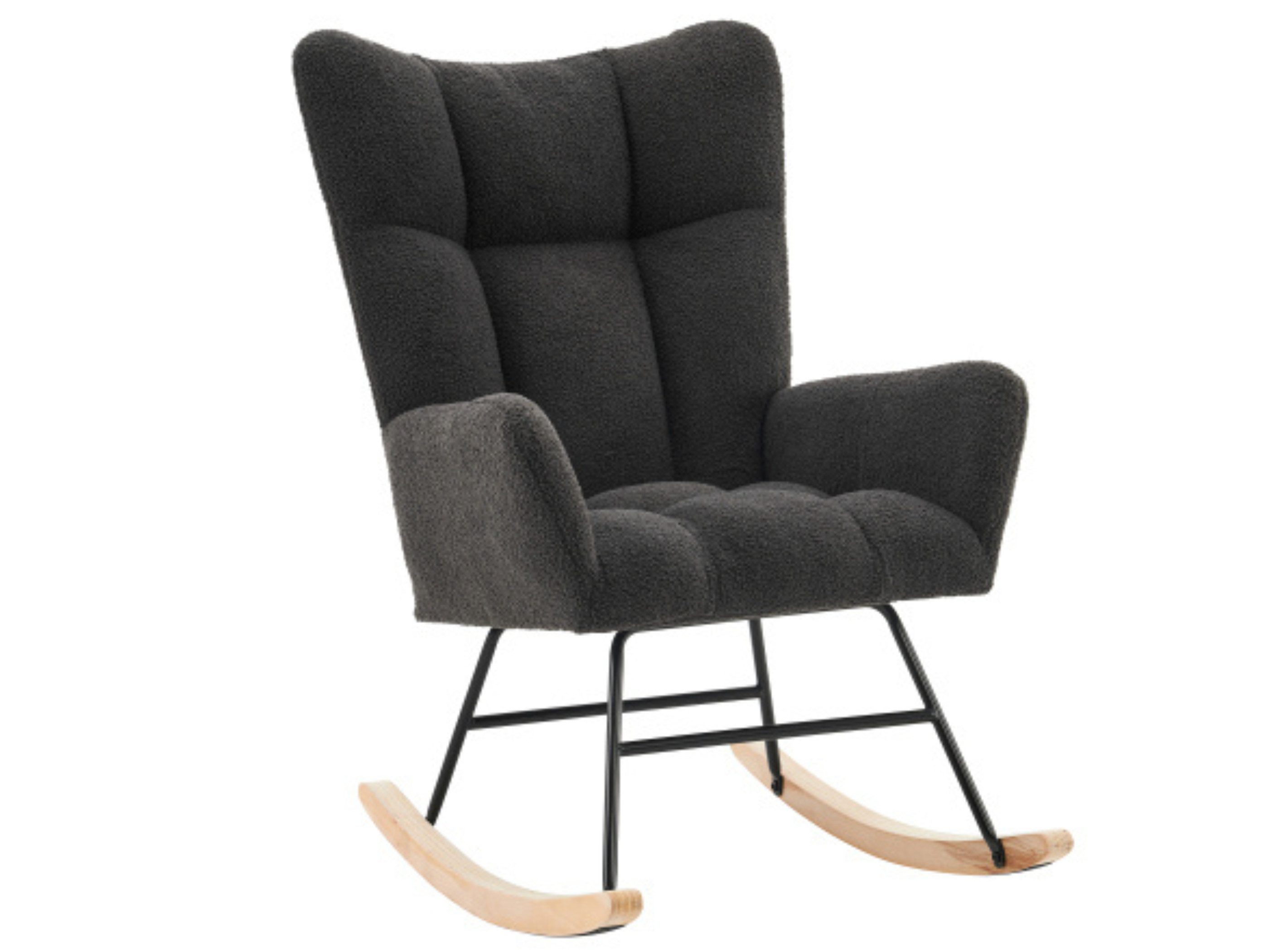 SeedWave Schaukelstuhl Teddy Stillstuhl mit hoher Rückenlehne