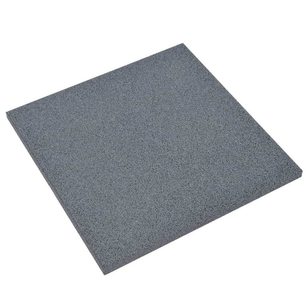 vidaXL Teppichboden Fallschutzmatten 12 Stk. Gummi günstig online kaufen
