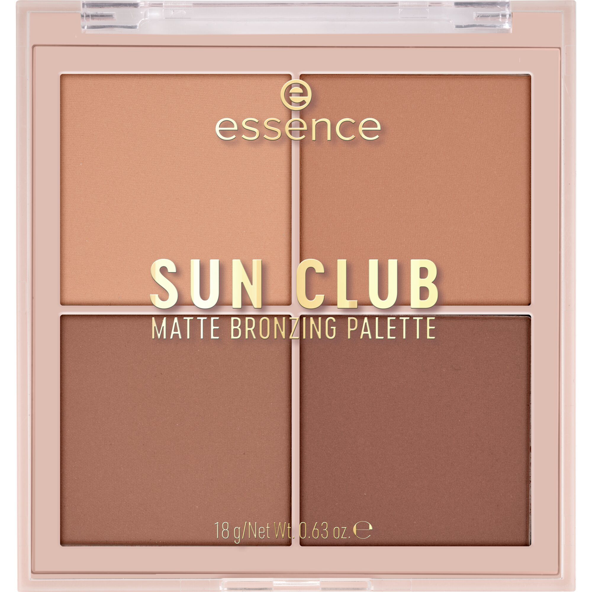 Essence Bronzing-Palette SUN CLUB MATTE BRONZING PALETTE