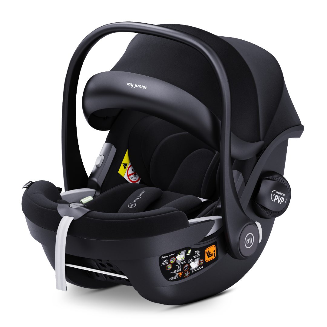 Babyschale my junior® AURA PRO i-Size Babyschale Black