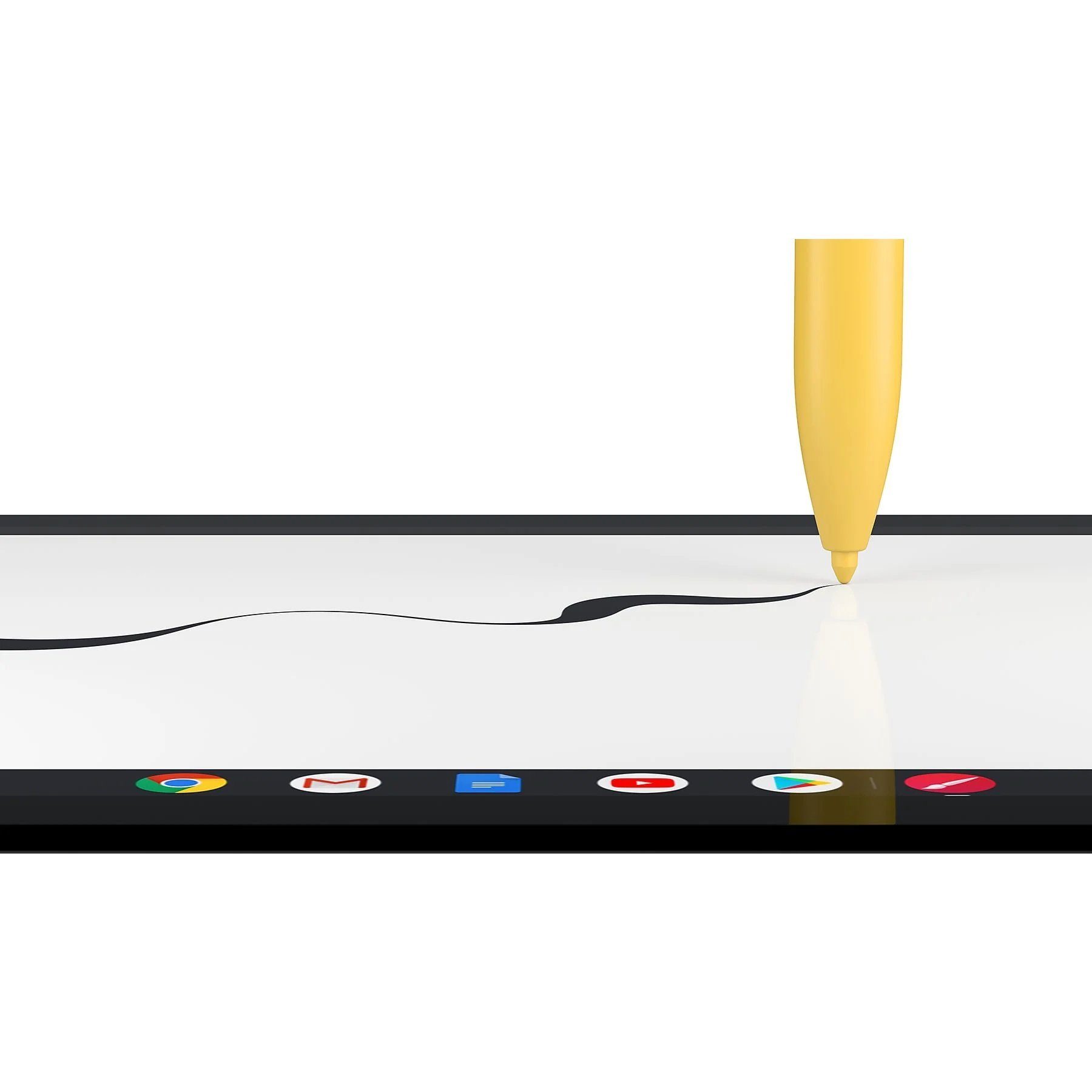 Logitech Eingabestift USI Stylus Eingabestift für Chromebook Pen Touchstift Wiederaufladbar – Bild 4 von 5