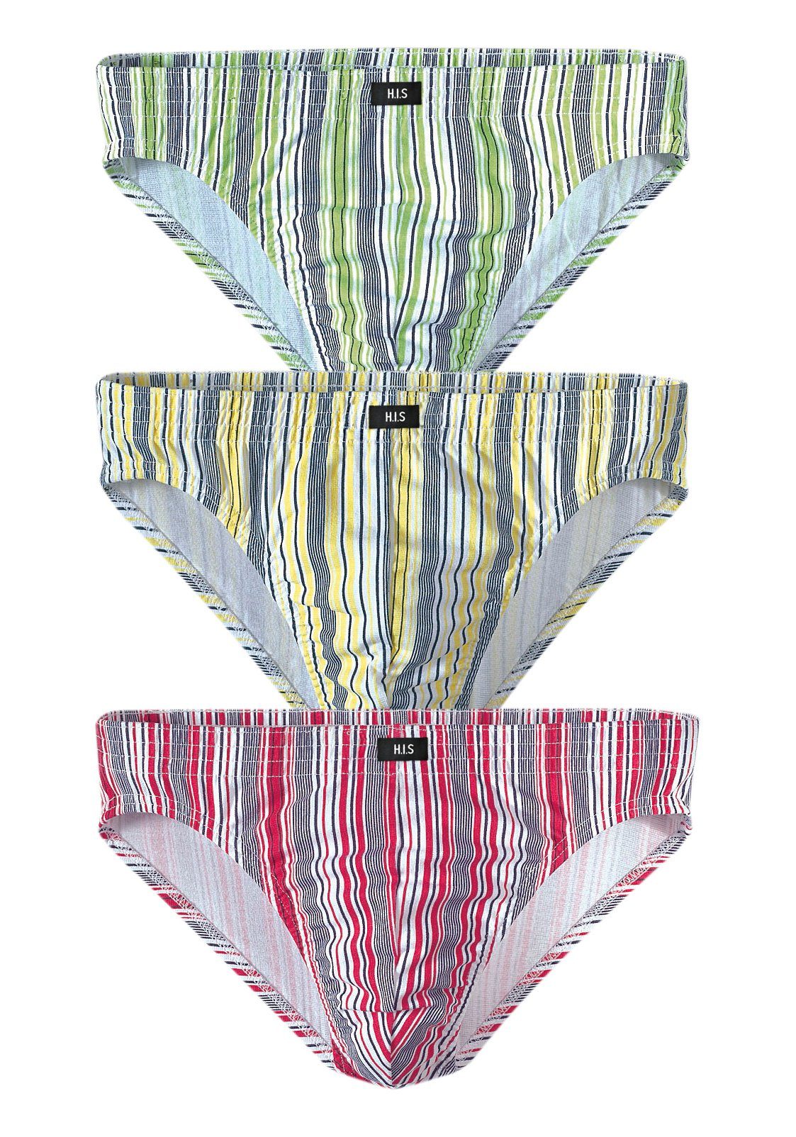 H.I.S Slip im modischen Streifen (Packung, 3-St) günstig online kaufen